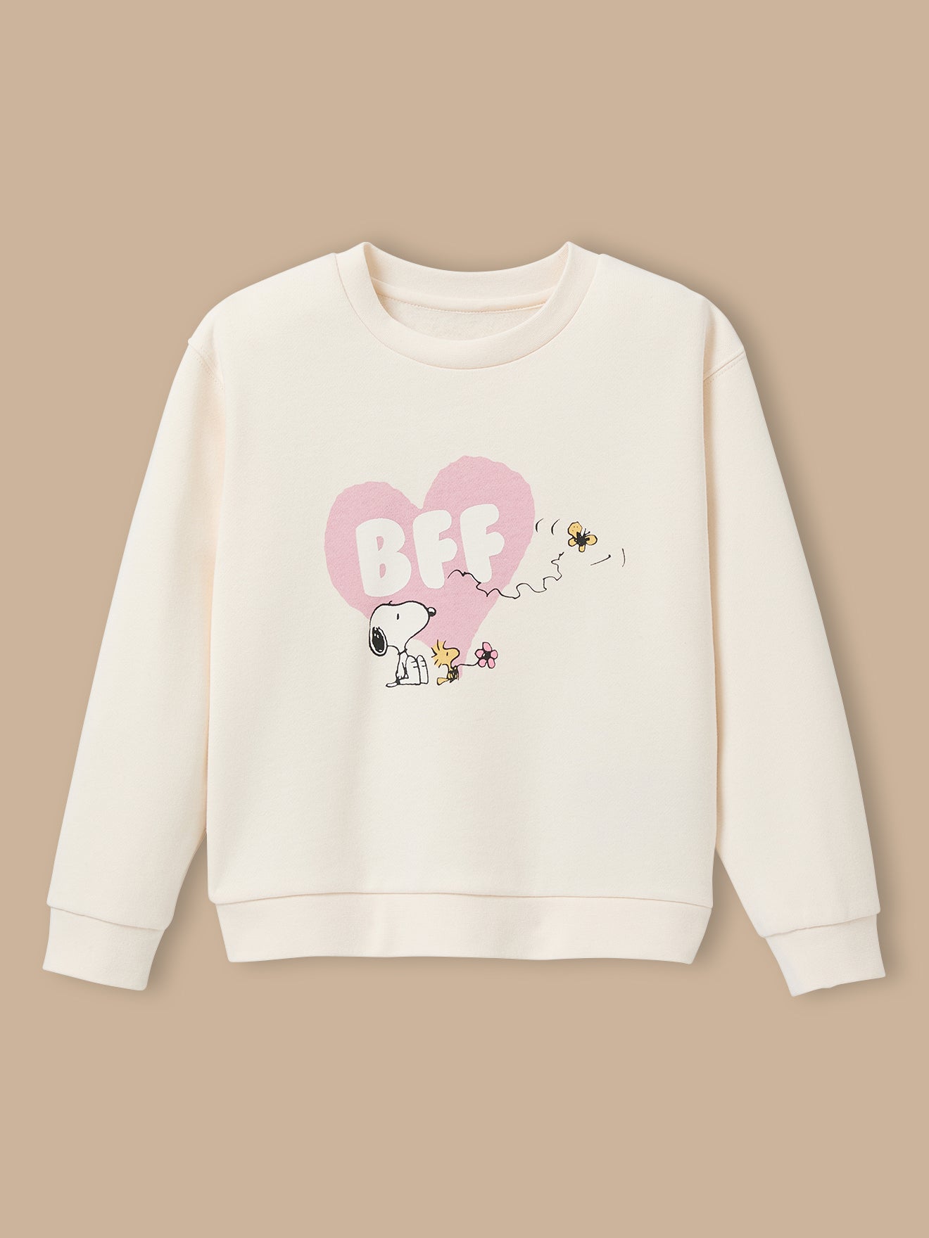 Kinder-Sweatshirt Cyrillus X PEANUTS™ – Kollektion « Snoopy »