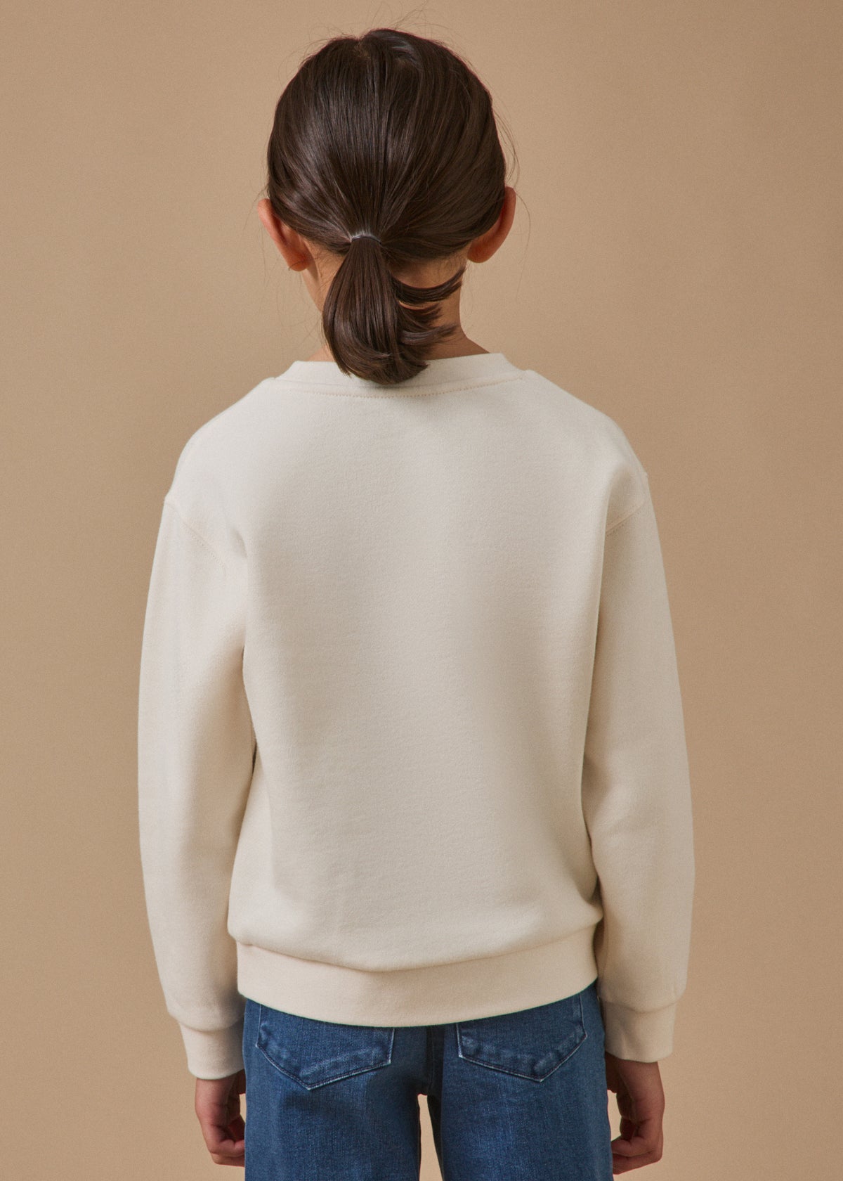 Kinder-Sweatshirt Cyrillus X PEANUTS™ – Kollektion « Snoopy »