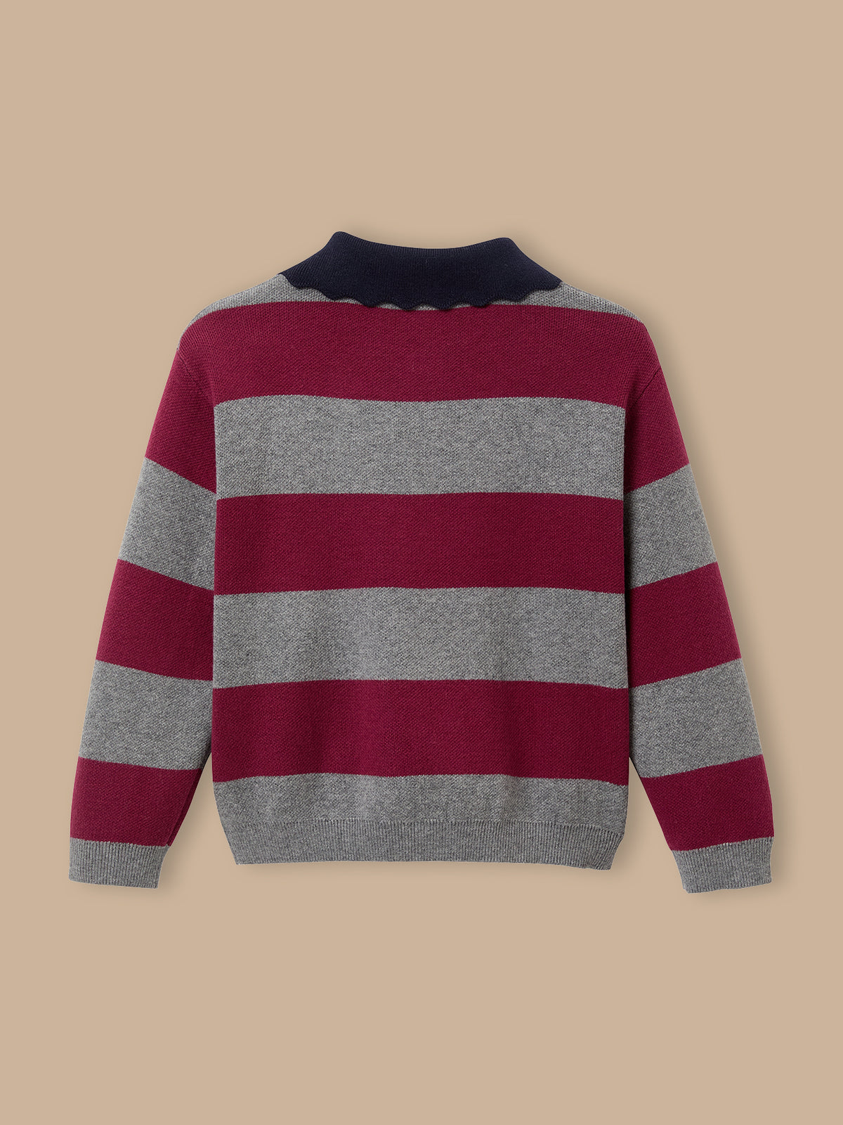 Mädchenpullover aus Milano mit Streifen