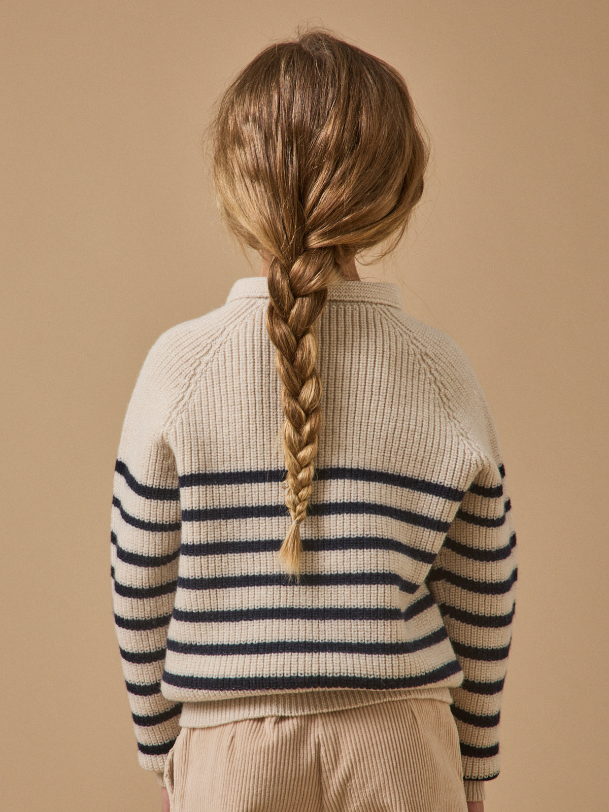 Mädchenpullover aus Merinowolle – Cyrillus X Les 3 Tricoteurs