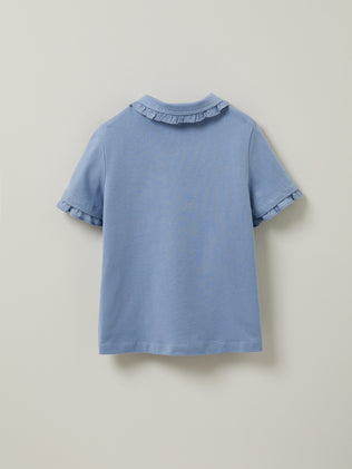Mädchen-Poloshirt, vielseitig - Bio-Baumwolle