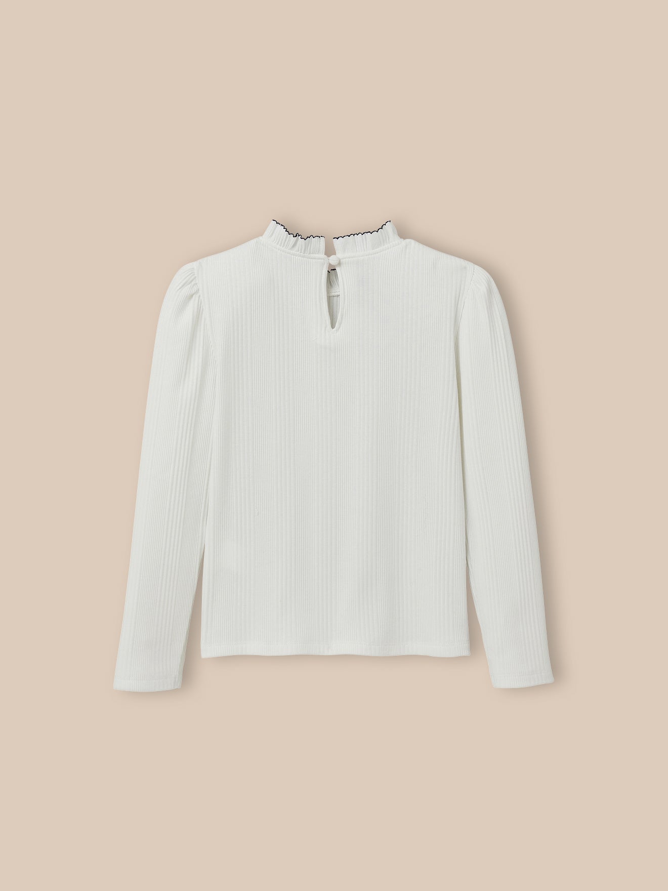 Mädchen-Unterziehpullover – Bio-Baumwolle