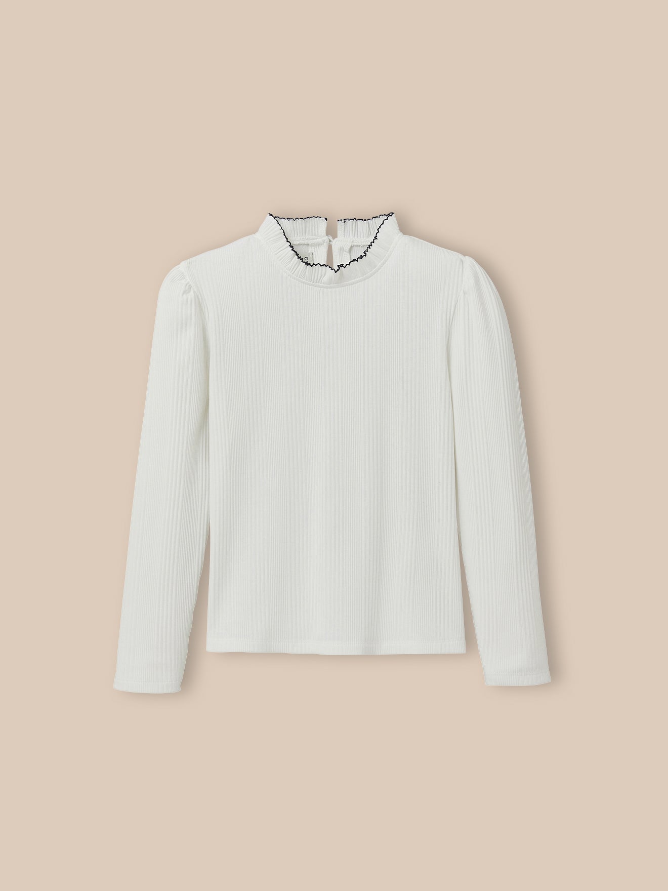 Mädchen-Unterziehpullover – Bio-Baumwolle