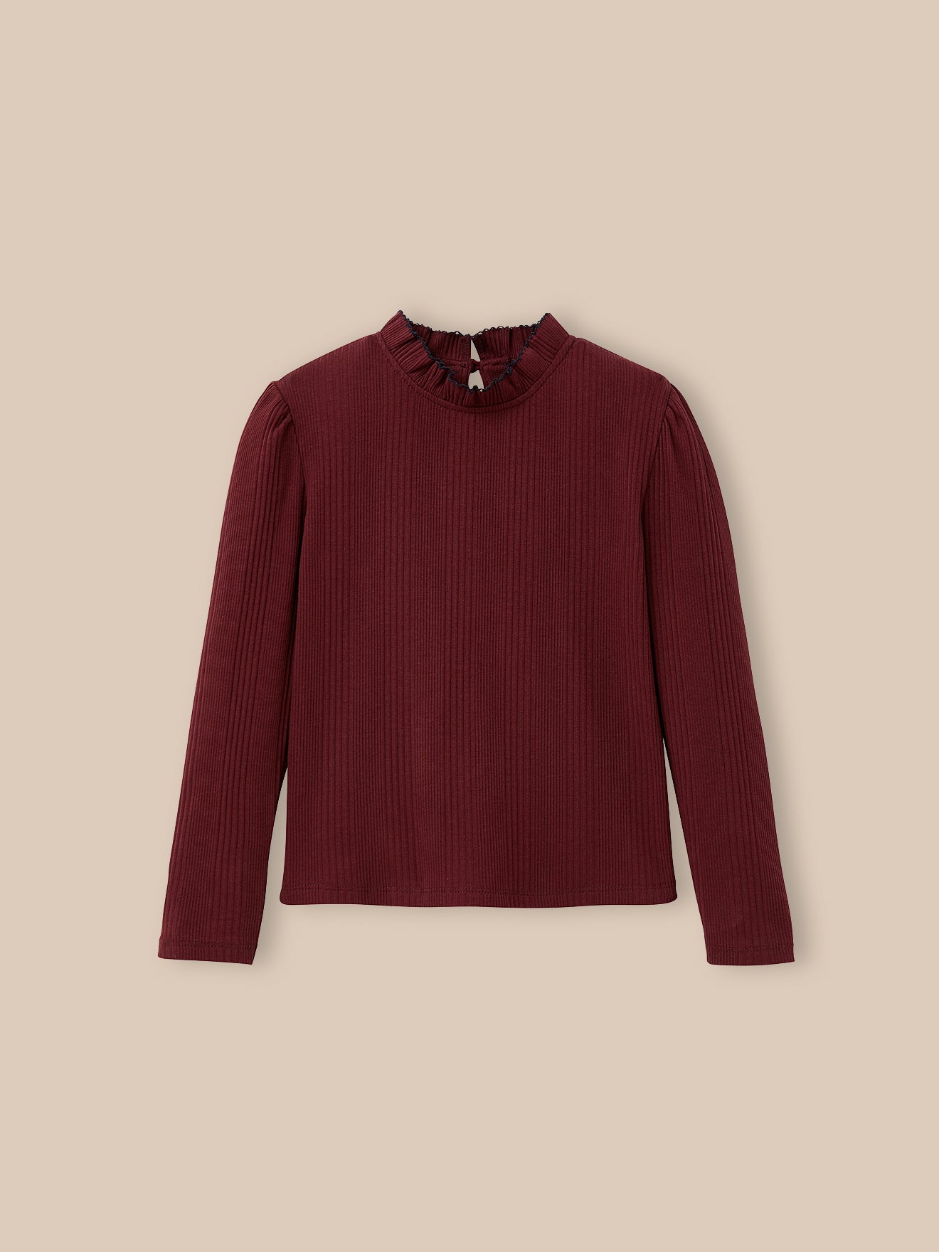 Mädchen-Unterziehpullover – Bio-Baumwolle