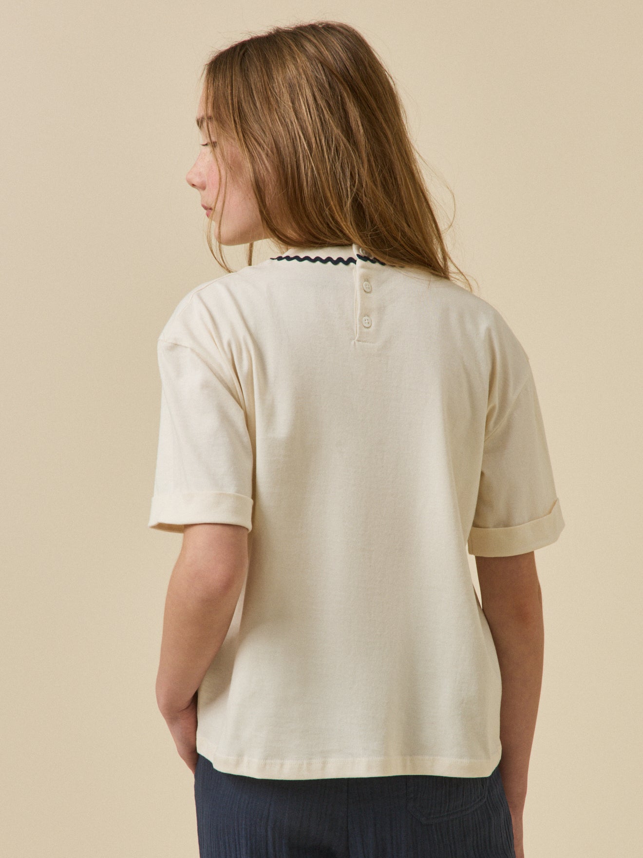 Mädchen T-Shirt aus Bio-Baumwolle – Kollektion « Junior »