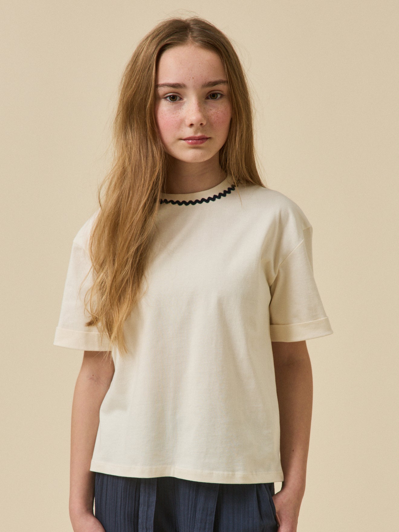 Mädchen T-Shirt aus Bio-Baumwolle – Kollektion « Junior »