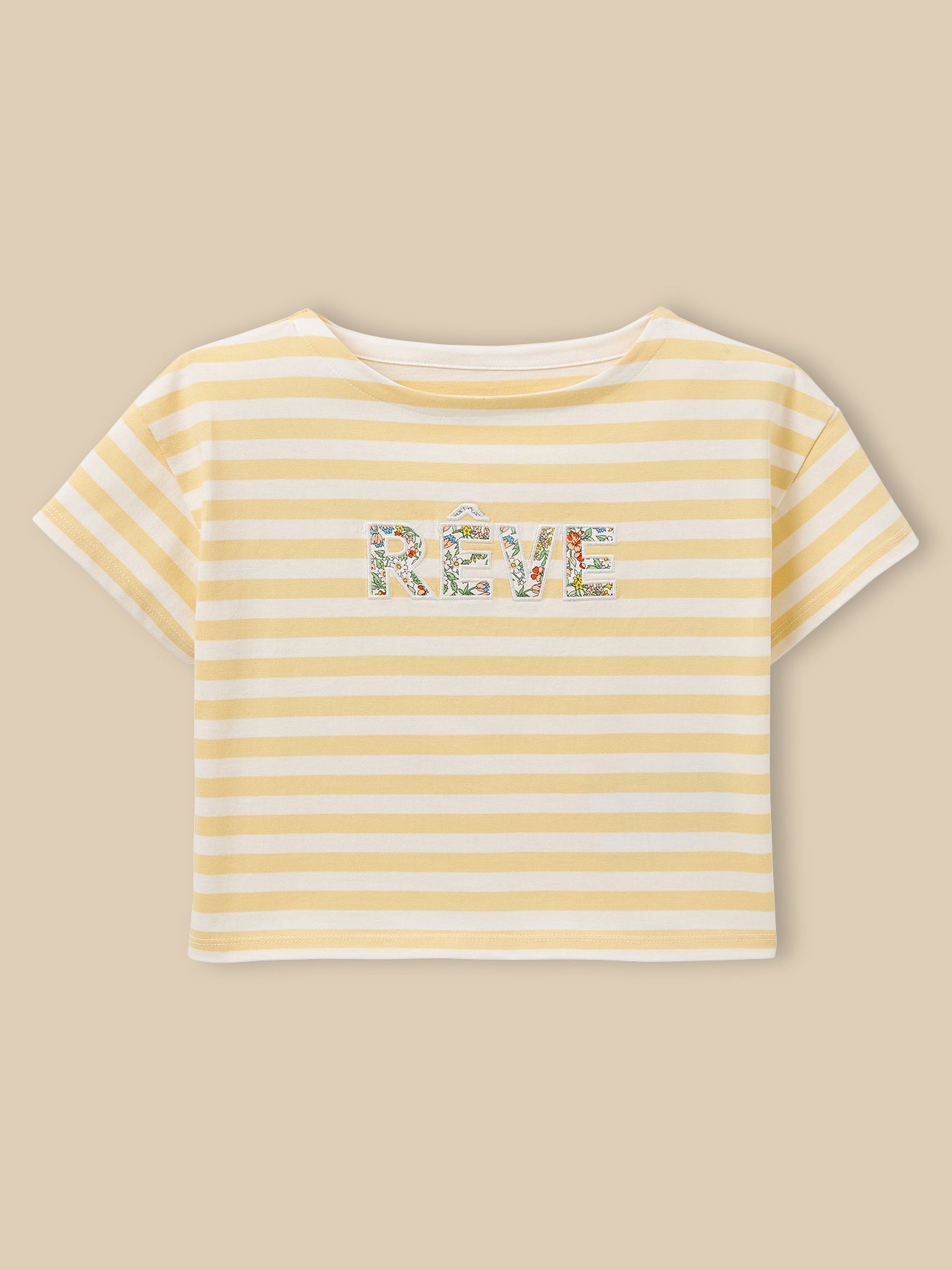 Mädchen T-Shirt mit Schriftzug – Kollektion « Junior »