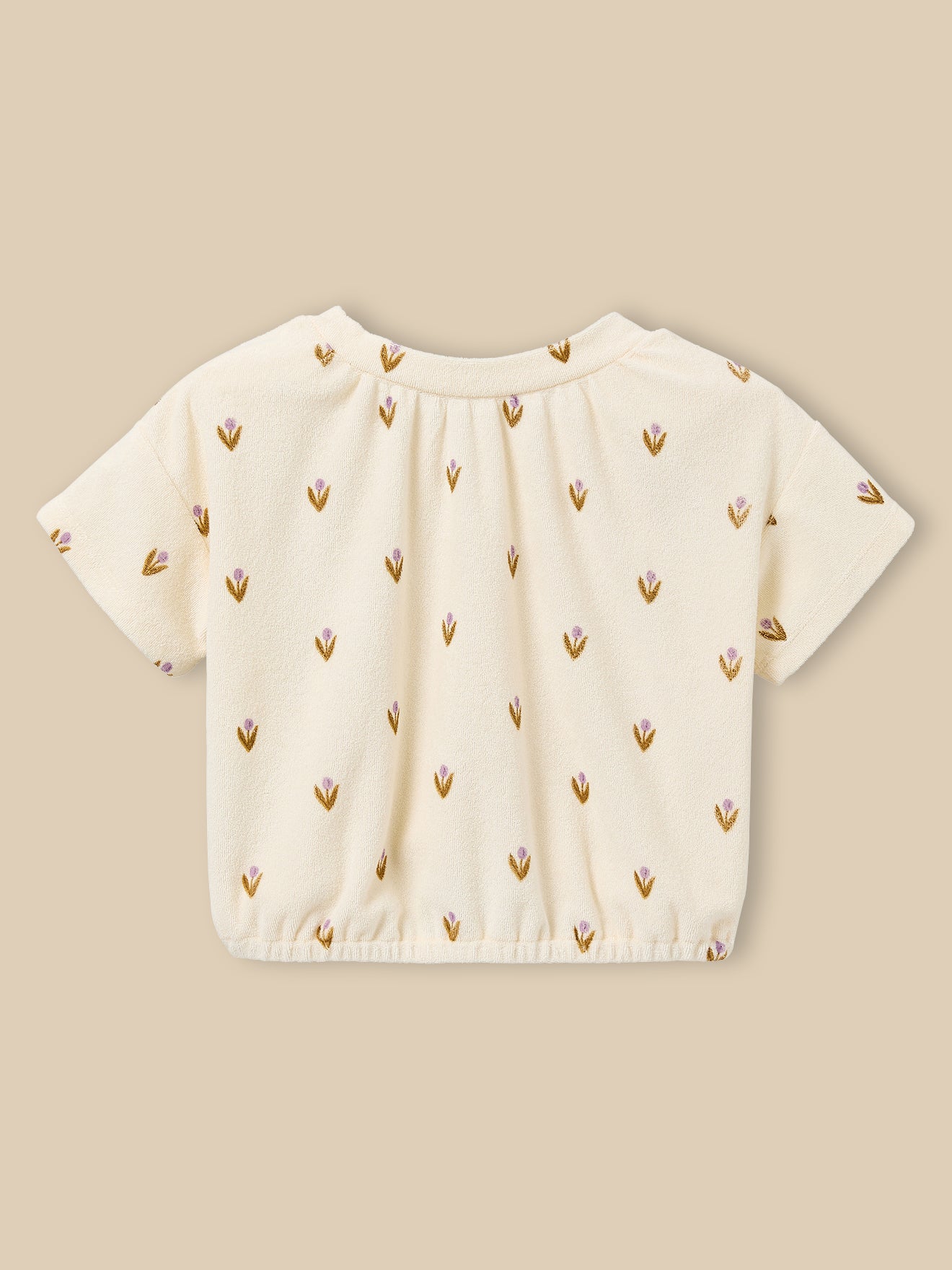 Mädchen T-Shirt aus Frottee – CYRILLUS X EMILE & IDA