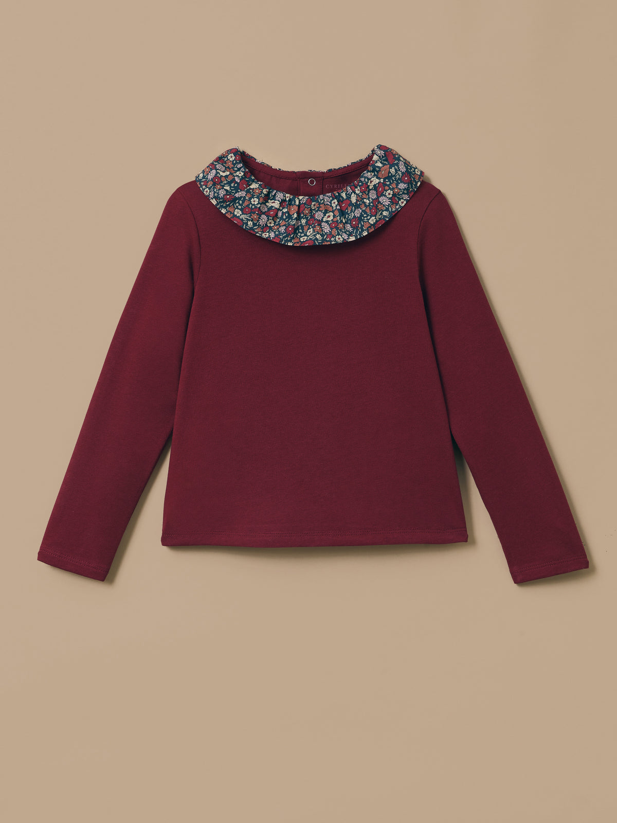 Mädchen-T-Shirt mit Liberty®-Kragen