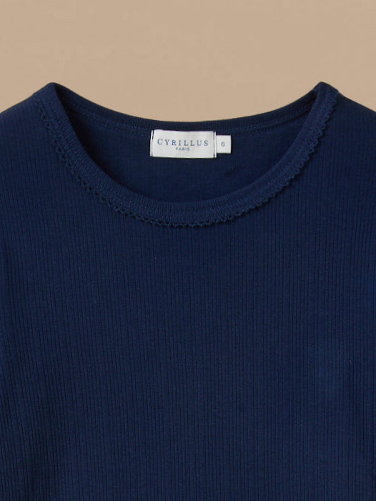 Mädchen-T-Shirt, Langarm