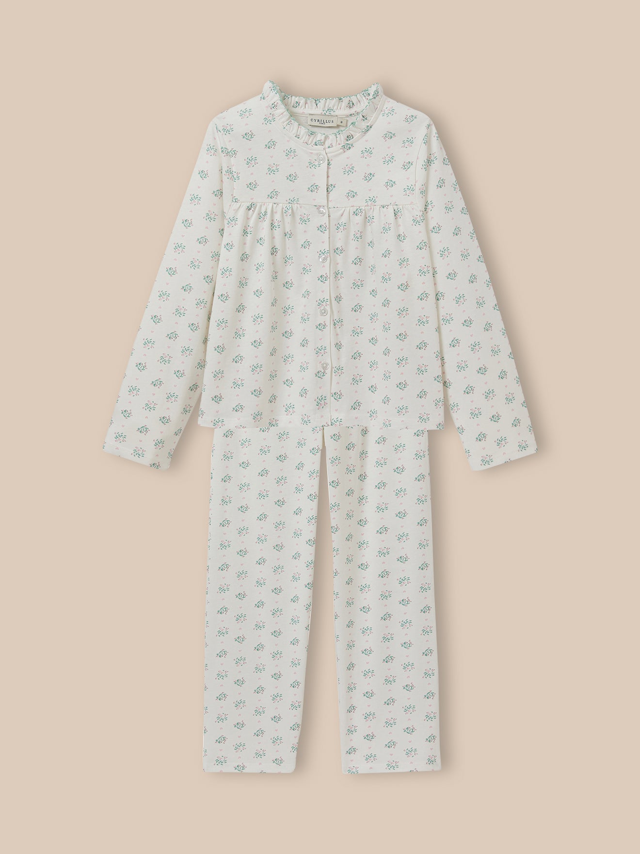 Mädchen-Pyjama mit Print