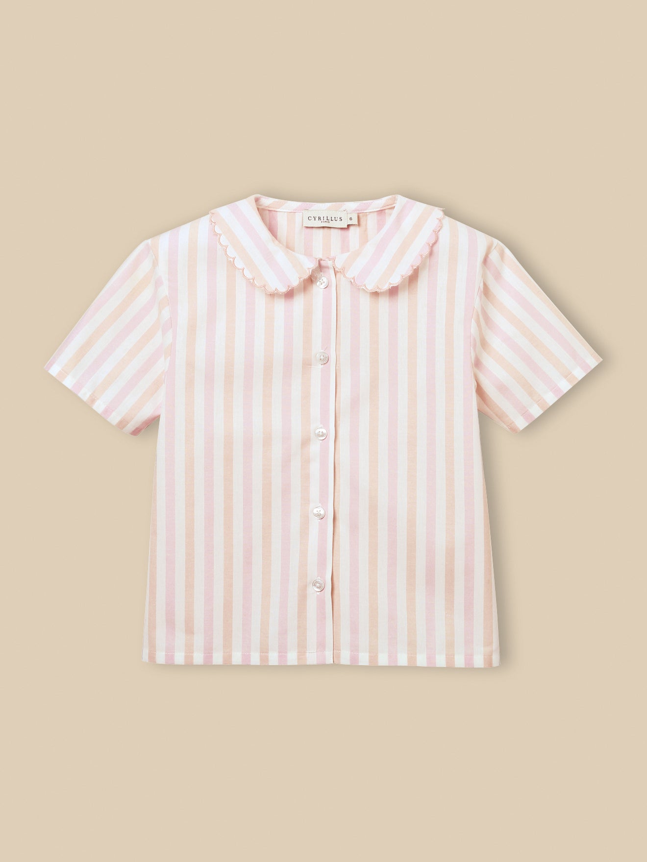 Mädchen-Pyjama, gestreift