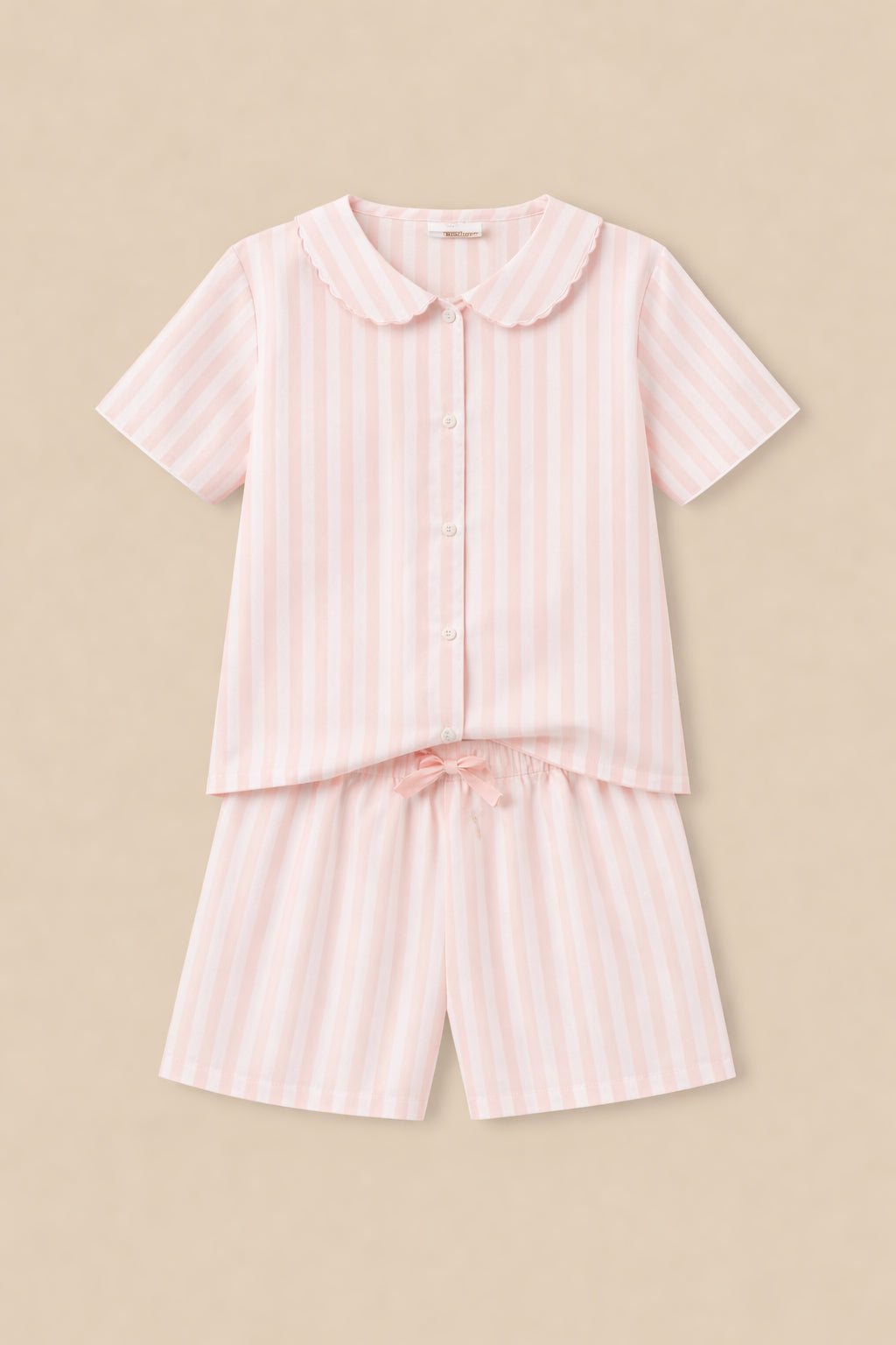 Mädchen-Pyjama, gestreift