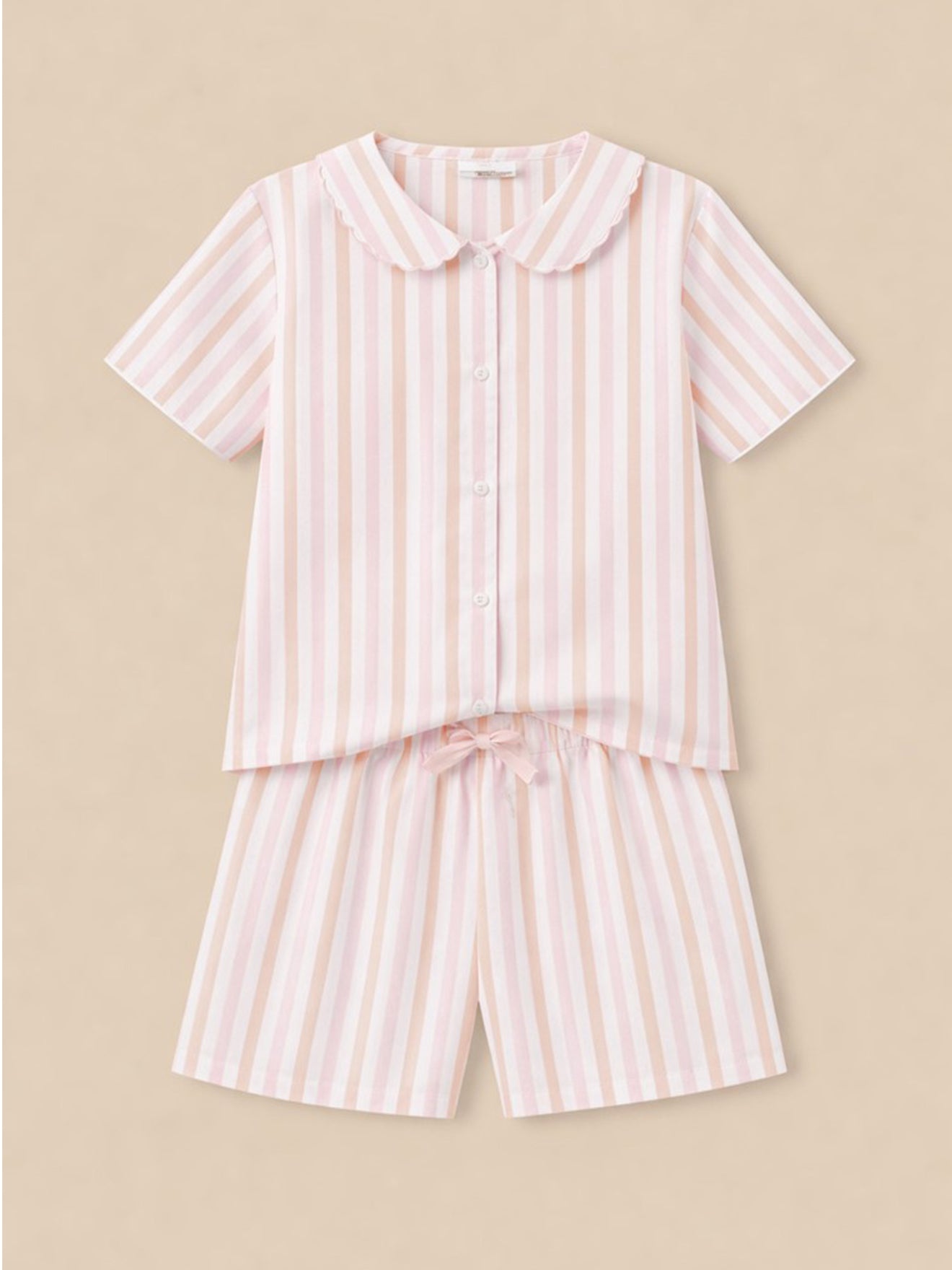 Mädchen-Pyjama, gestreift