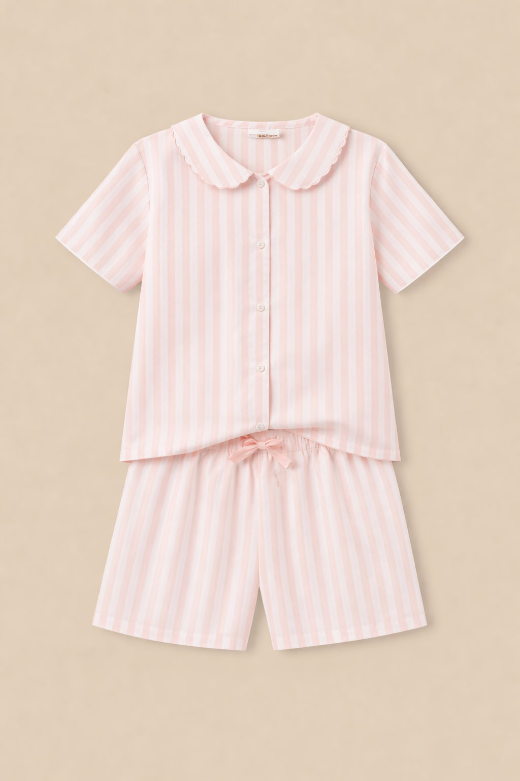 Mädchen-Pyjama, gestreift