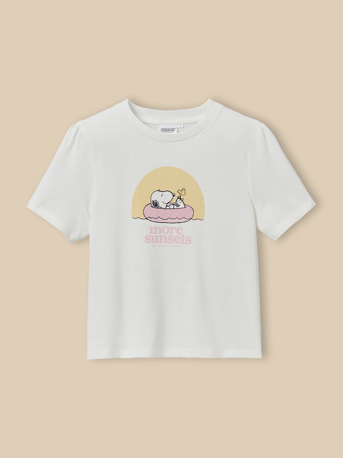Mädchen Kurz-Pyjama Cyrillus x PEANUTS(TM) – Snoopy Kollektion