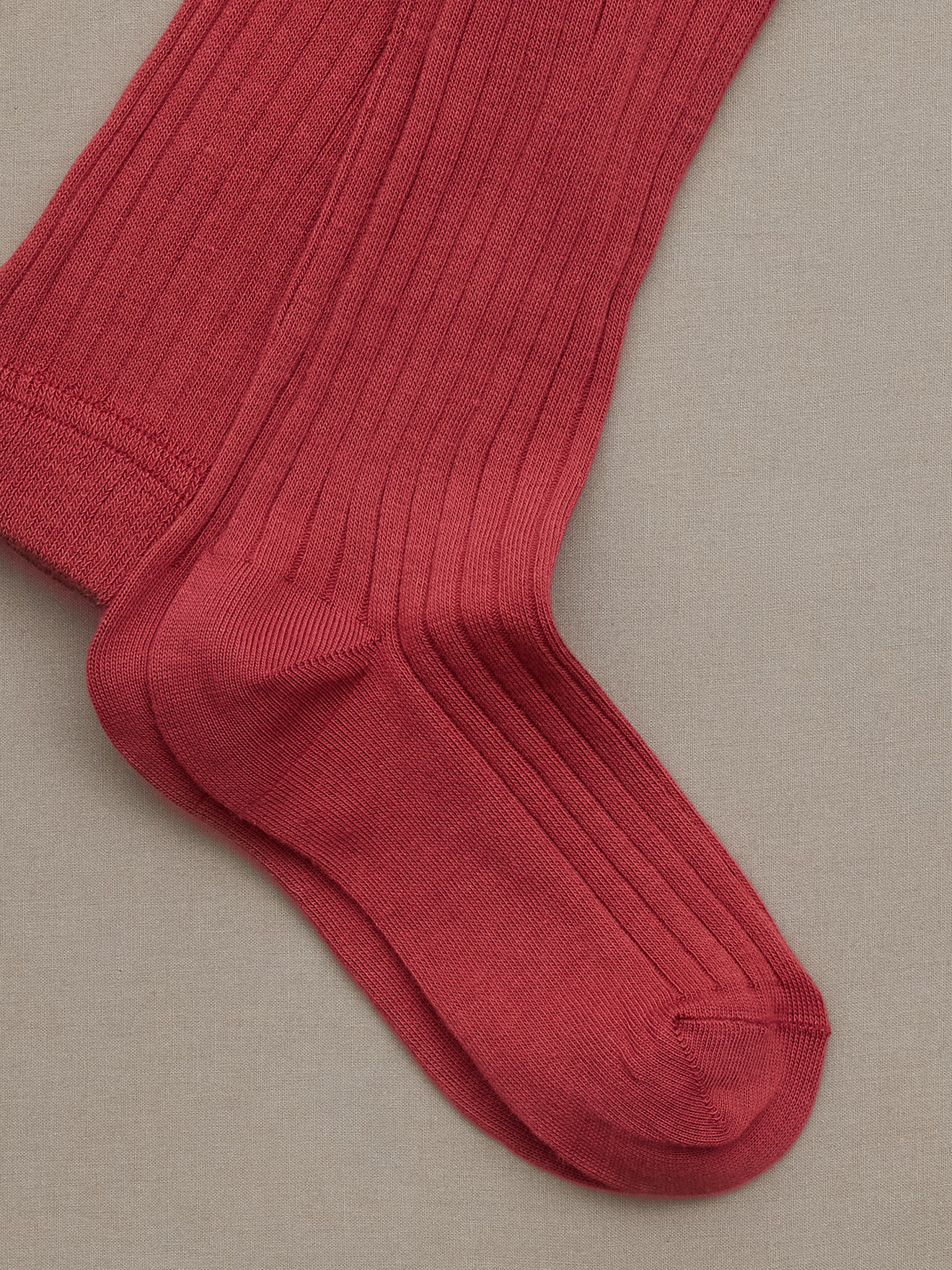 Mädchen-Strumpfhose aus Rippstrick