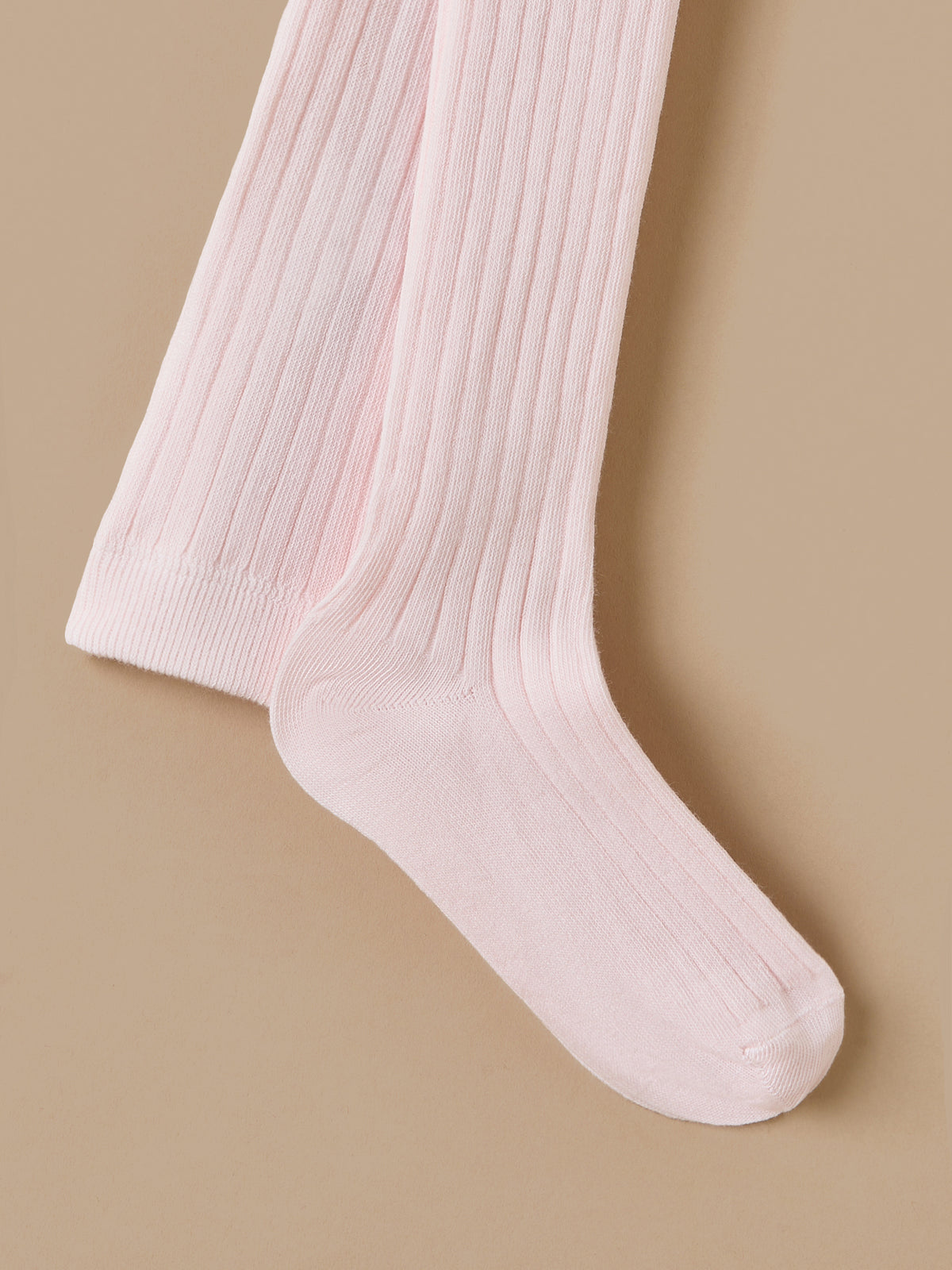 Mädchen-Strumpfhose aus Rippstrick