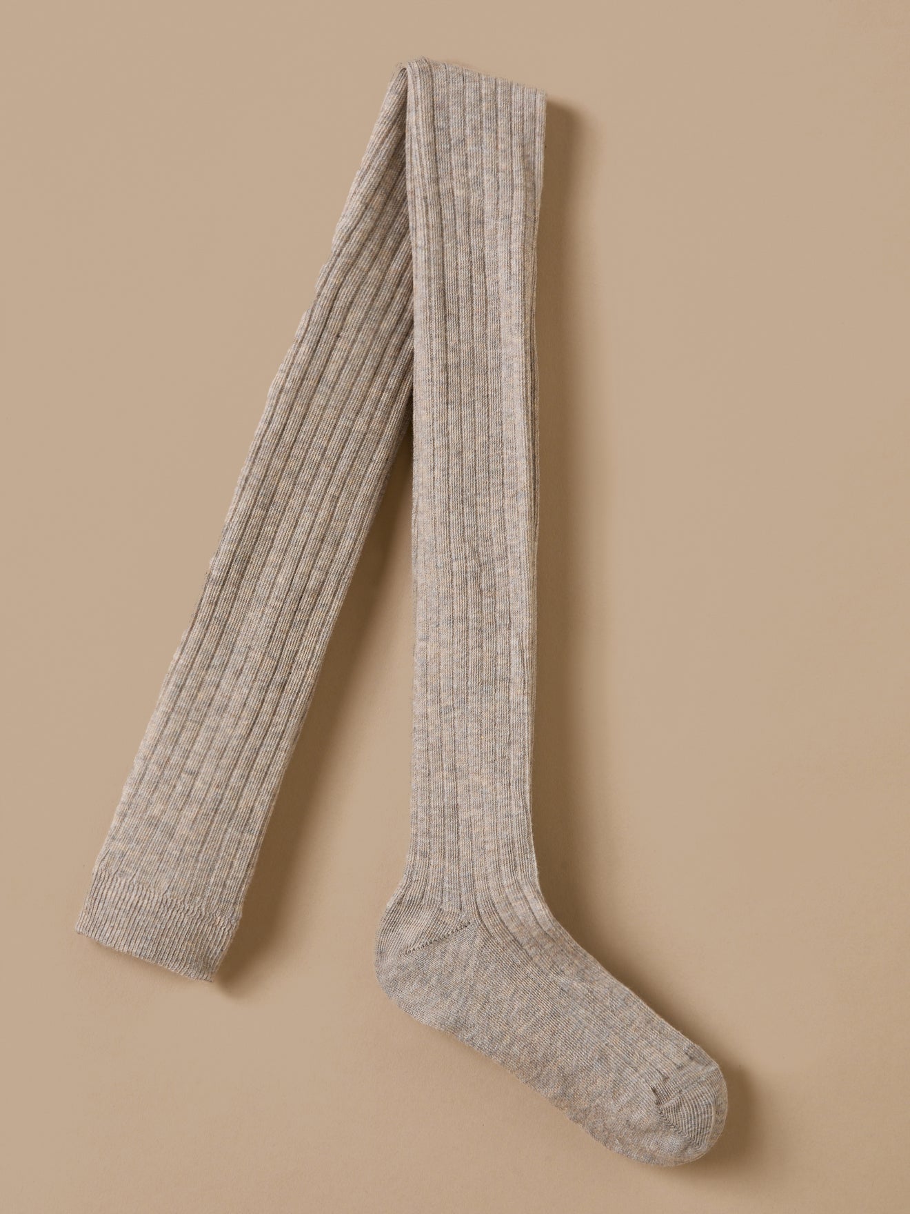 Mädchen-Strumpfhose aus Rippstrick