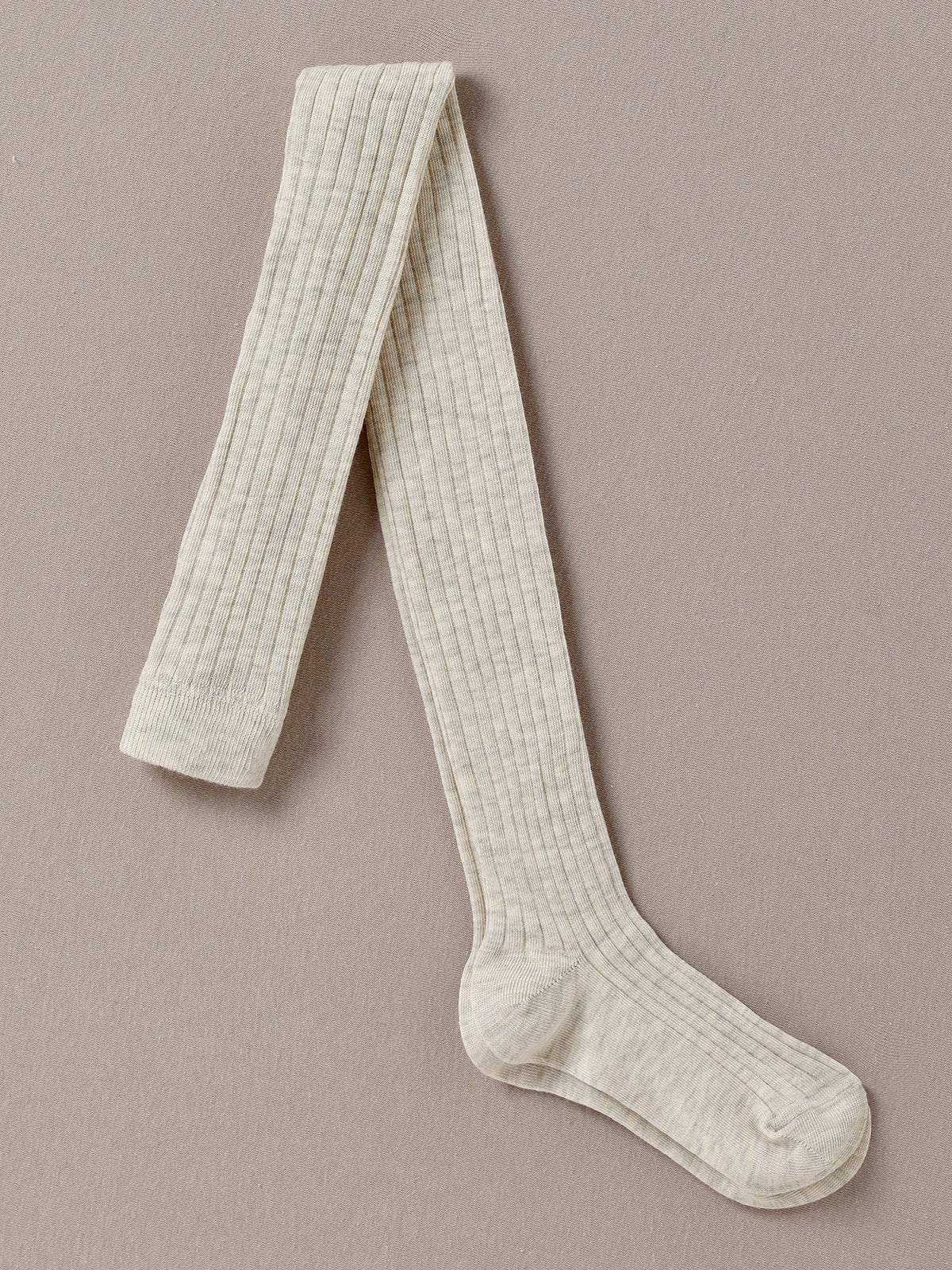 Mädchen-Strumpfhose aus Rippstrick