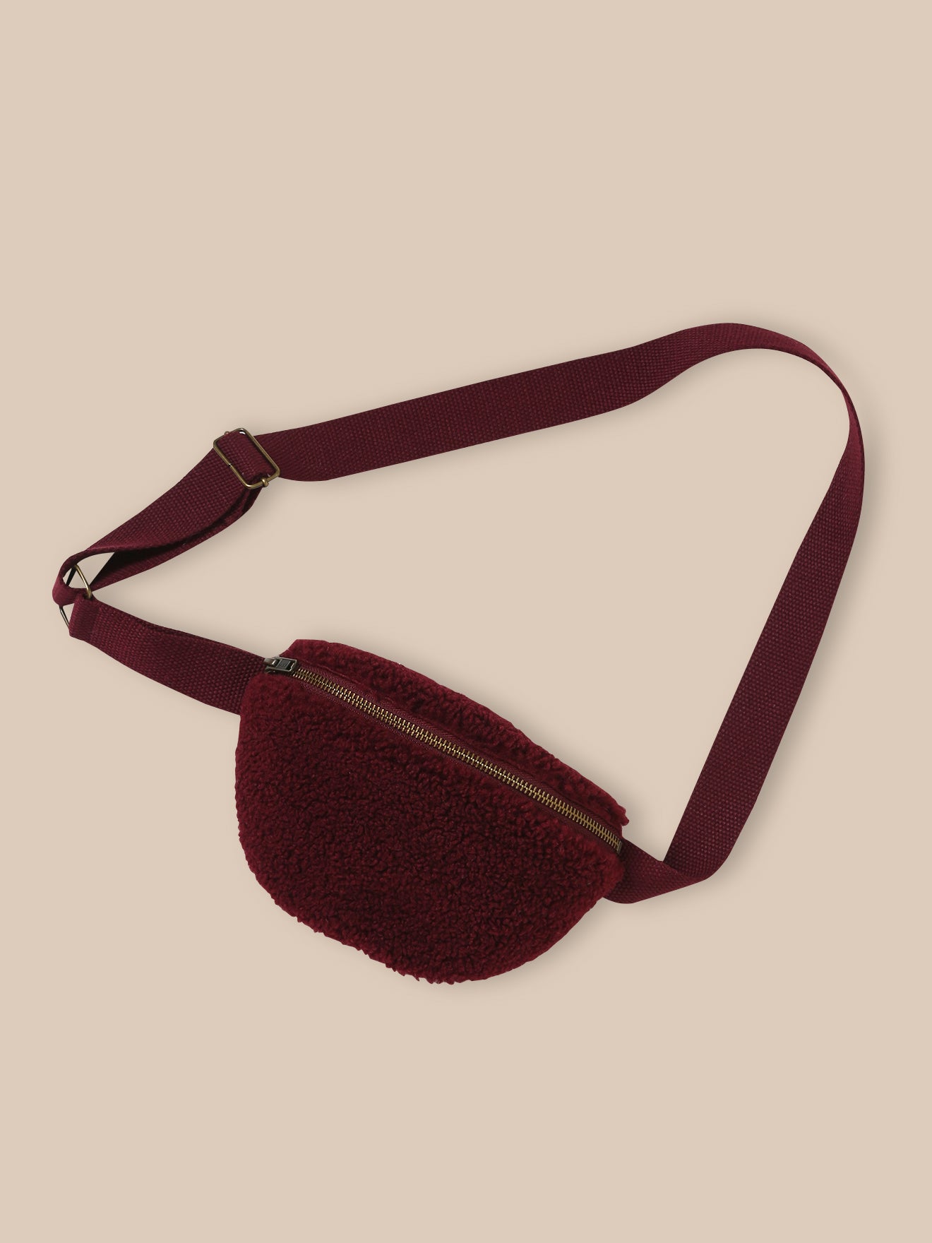 Mädchen-Bauchtasche aus Sherpa