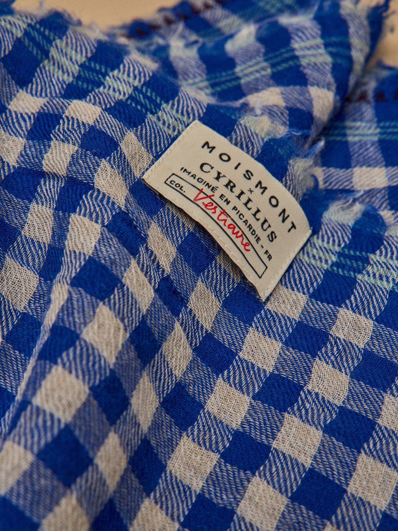 Tuch « Vichy » – Collaboration Moismont x Cyrillus