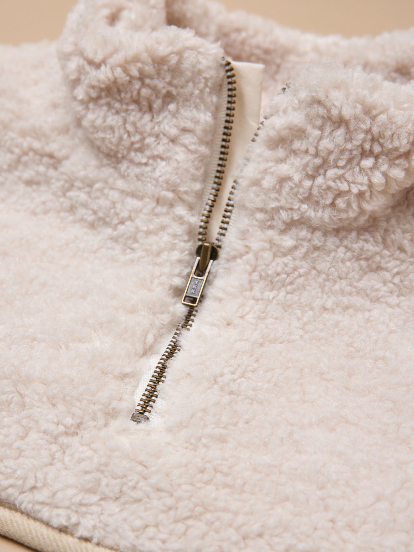 Kinderkragen aus Sherpa-Fleece