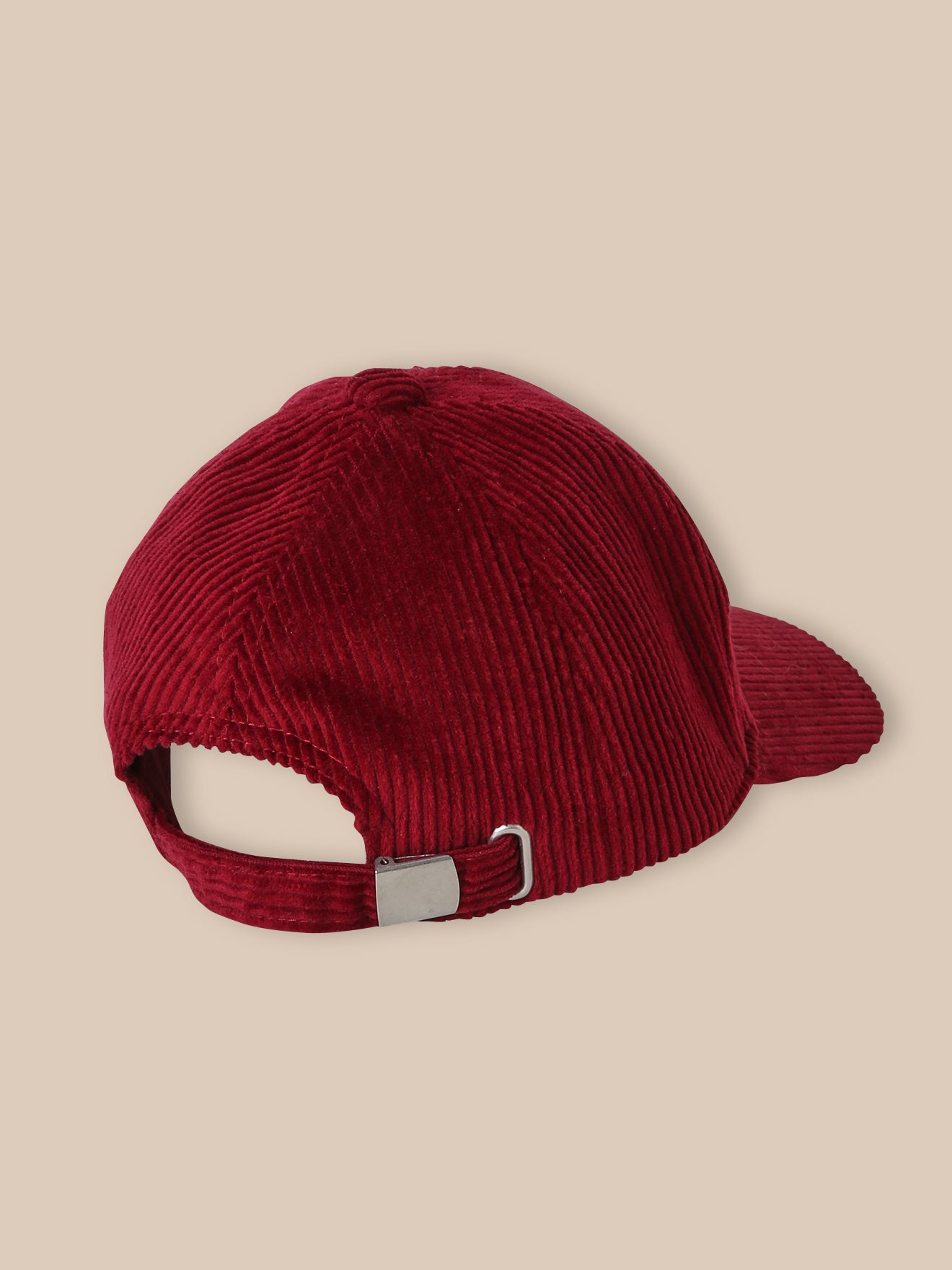 Mädchen-Cap aus Cord und Liberty®-Stoff