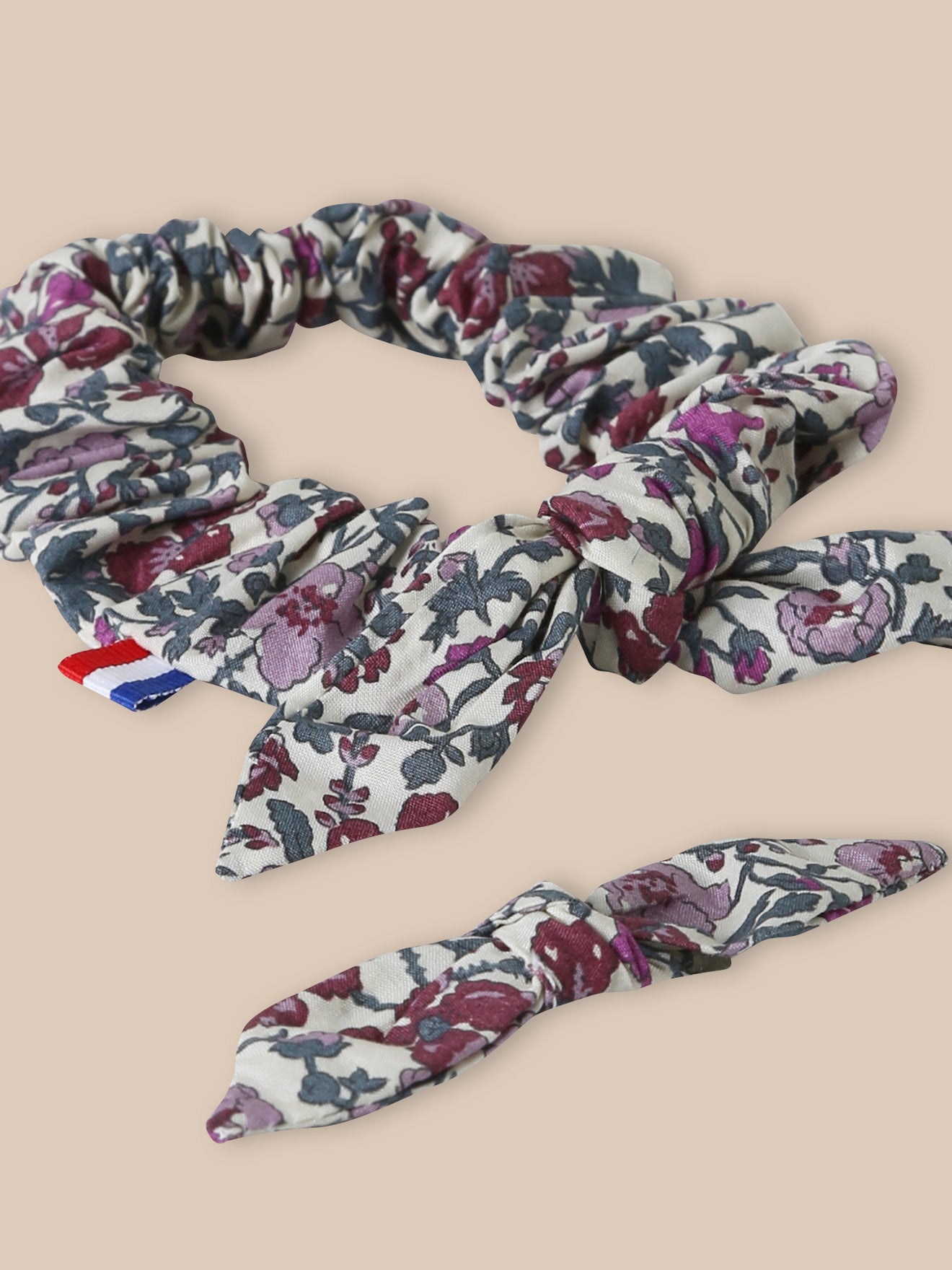 Mädchen-Haargummi & Haarspange aus Liberty®-Stoff