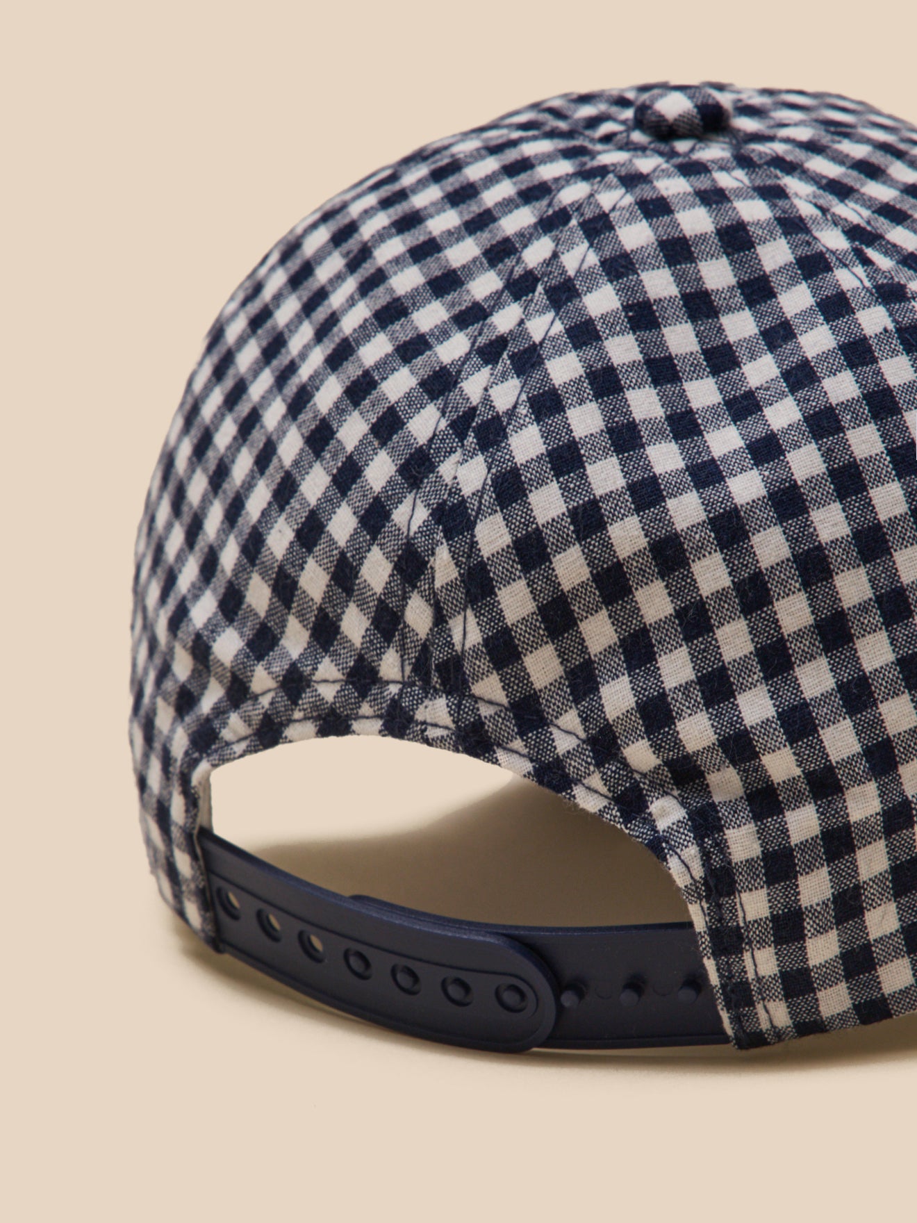 Mädchen-Cap im Vichy-Karo