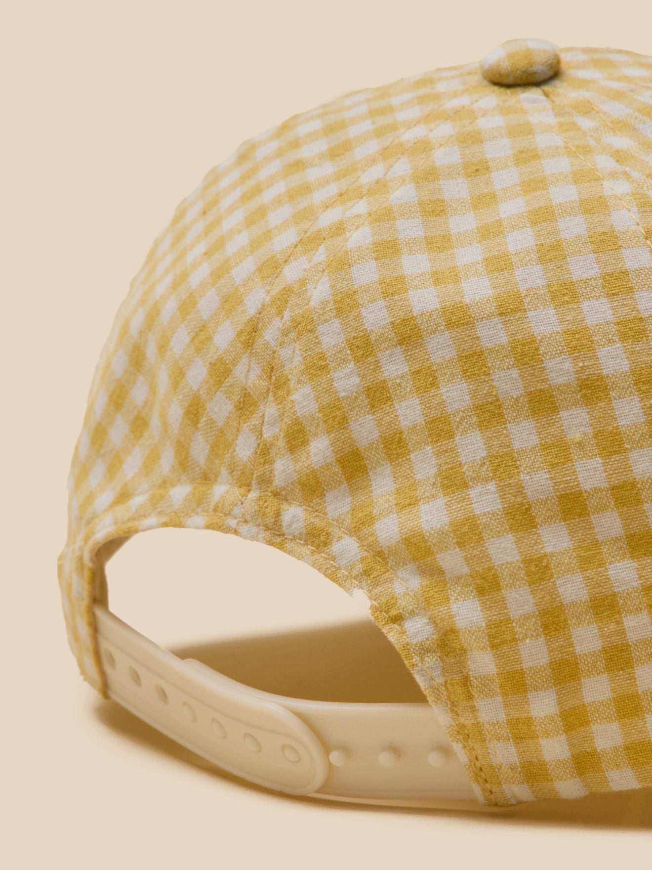 Mädchen-Cap im Vichy-Karo