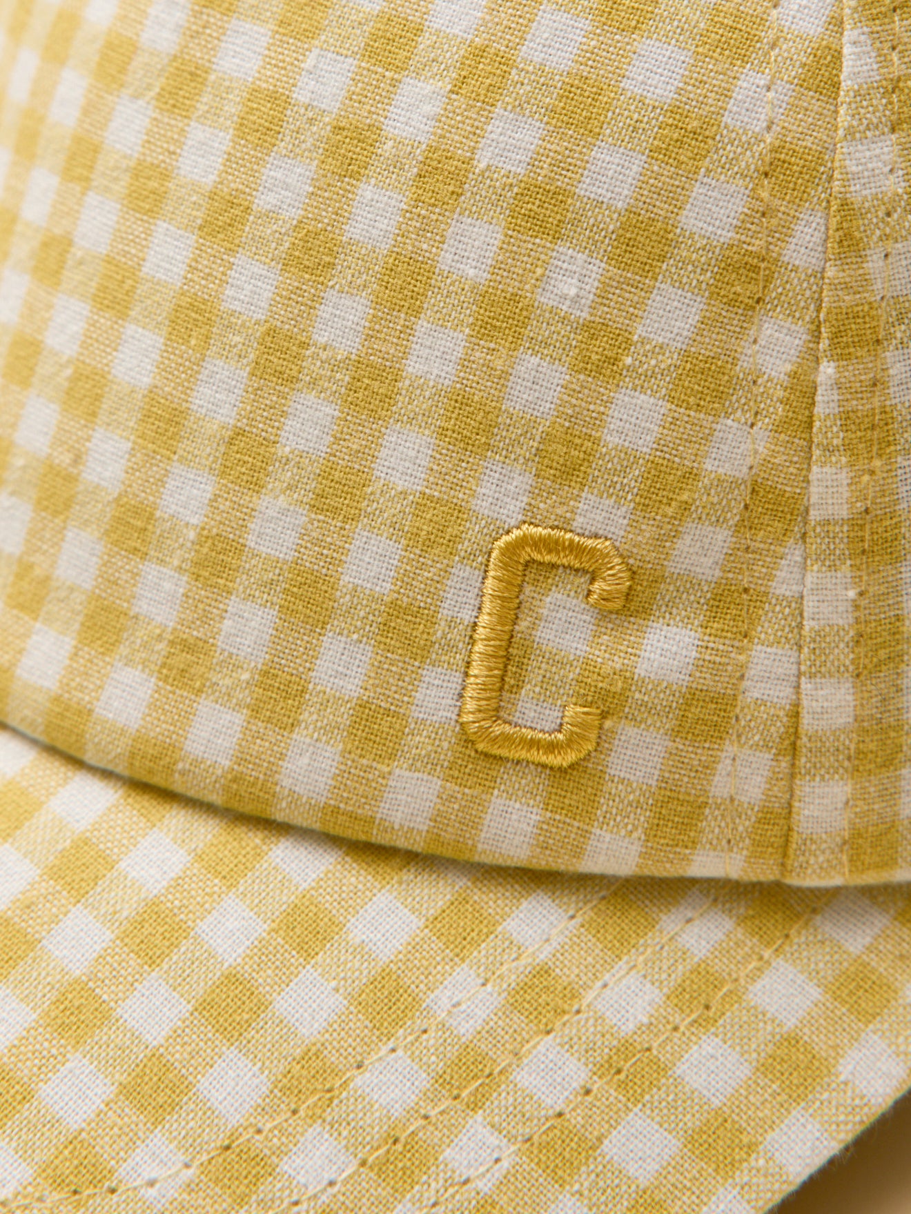 Mädchen-Cap im Vichy-Karo