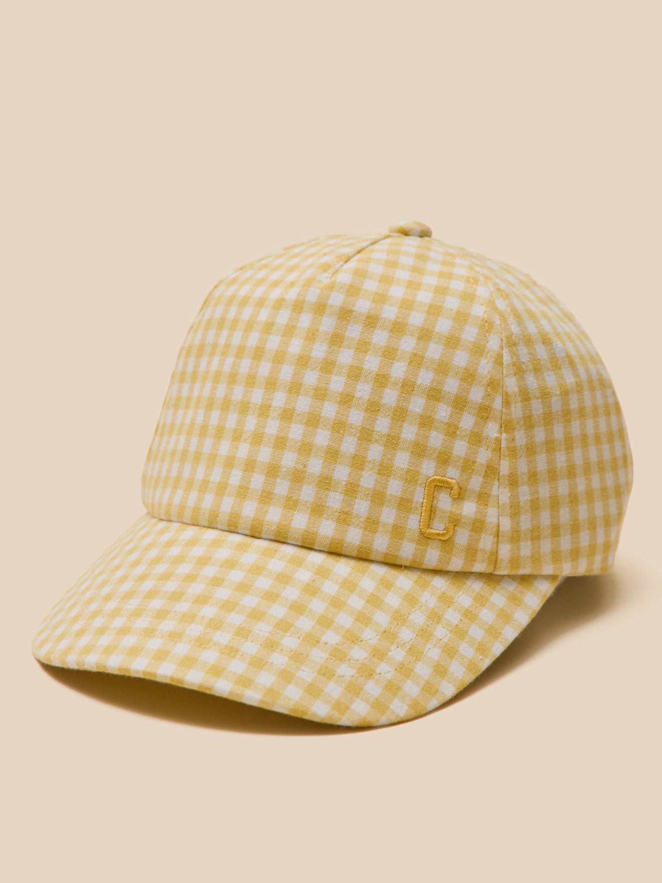 Mädchen-Cap im Vichy-Karo