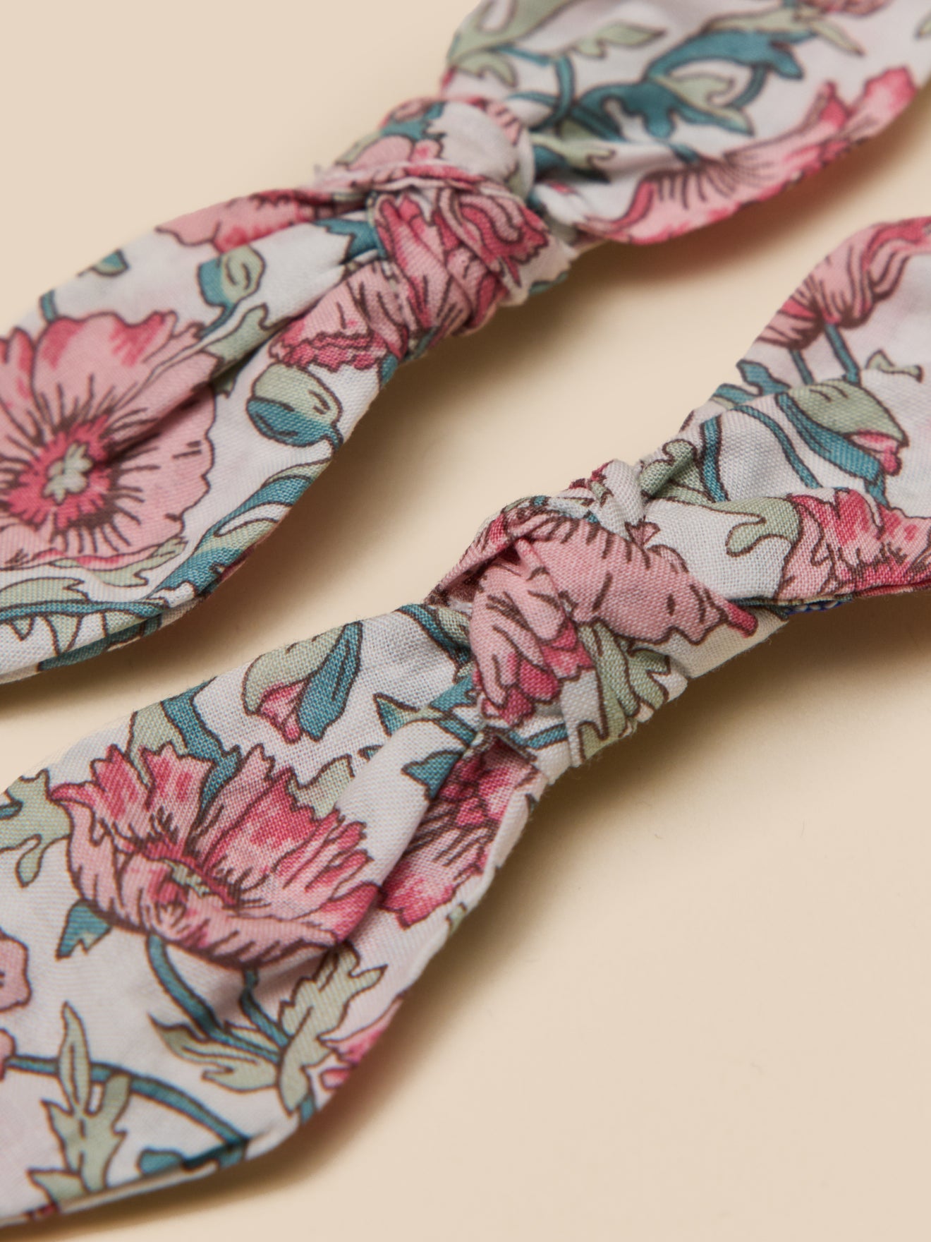 Mädchen-Haarklemmen mit Schleifen aus Liberty®-Stoff, 2er-Set