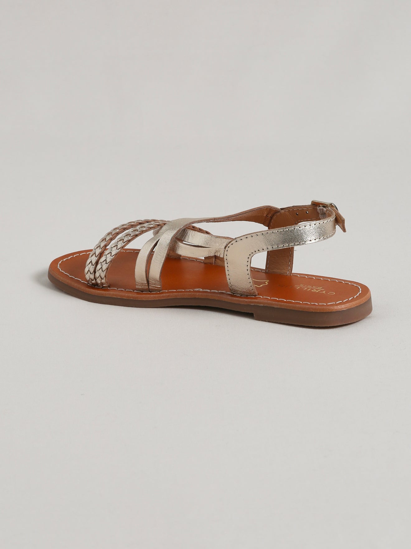 Mädchen-Sandalen aus Leder