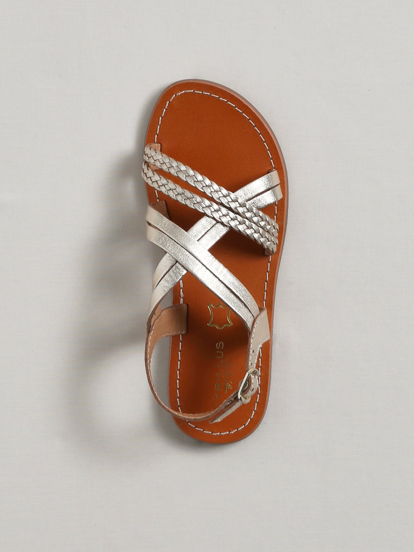 Mädchen-Sandalen aus Leder