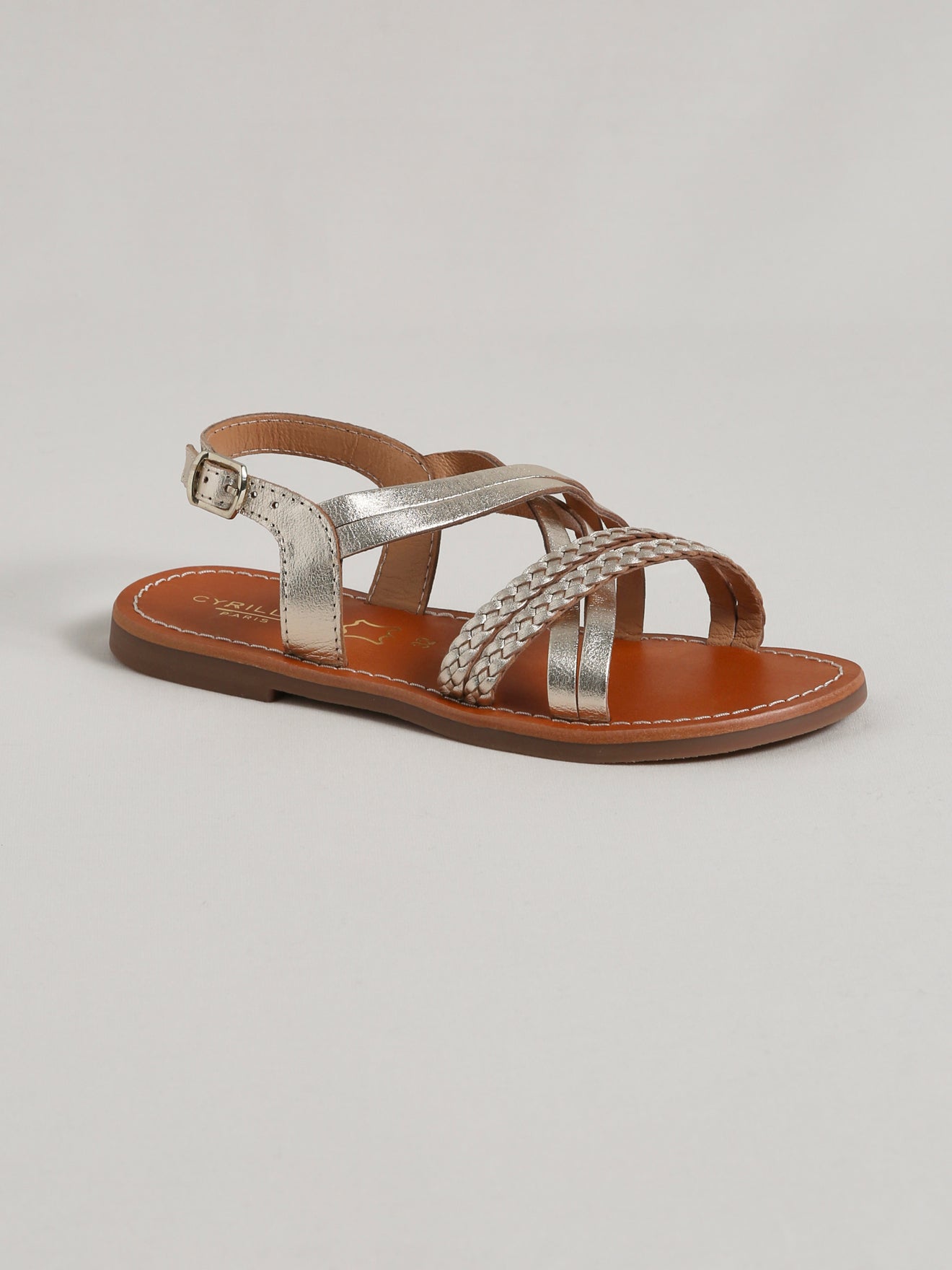 Mädchen-Sandalen aus Leder