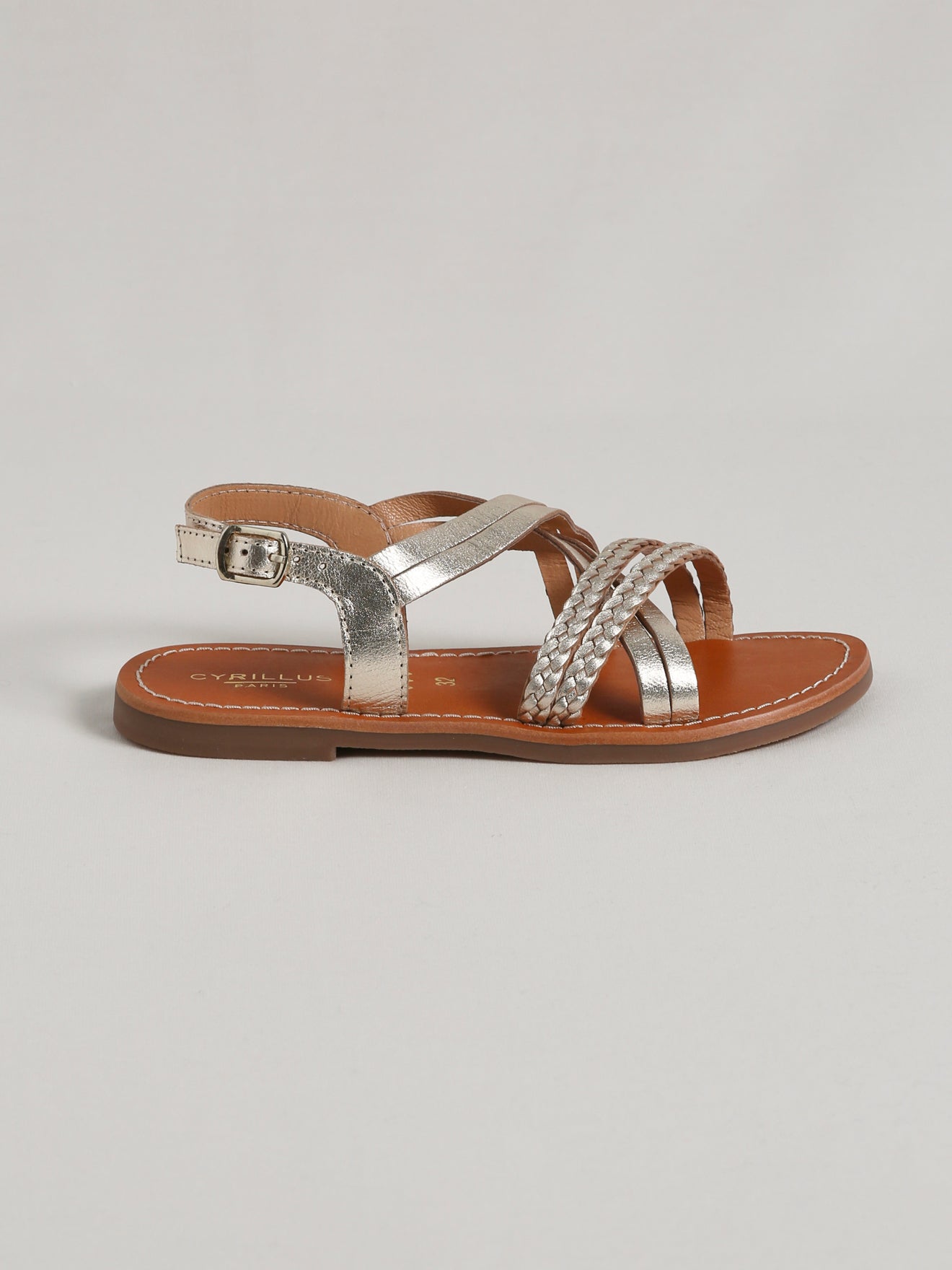 Mädchen-Sandalen aus Leder