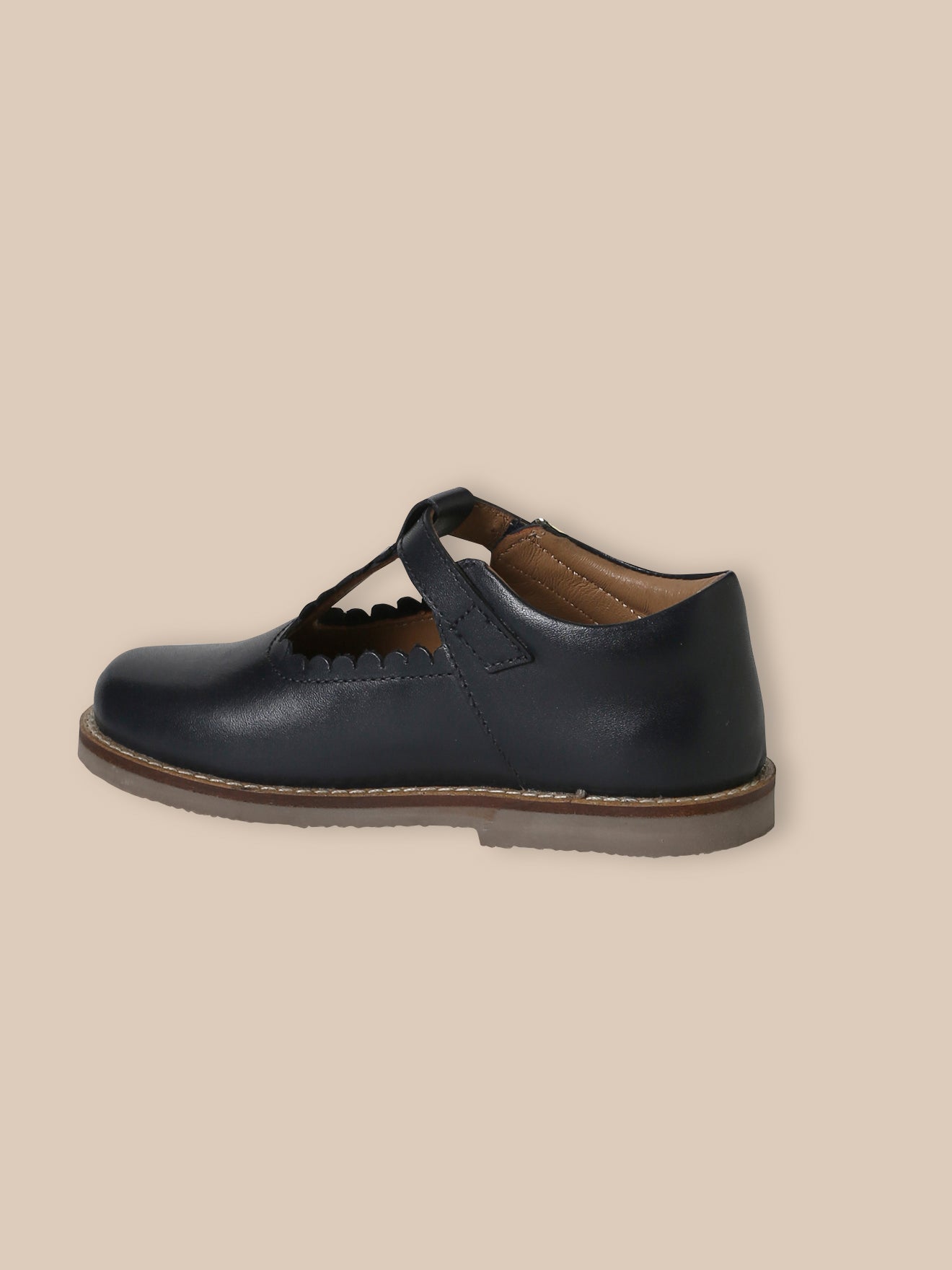 Mädchen-Riemchenschuhe aus Leder
