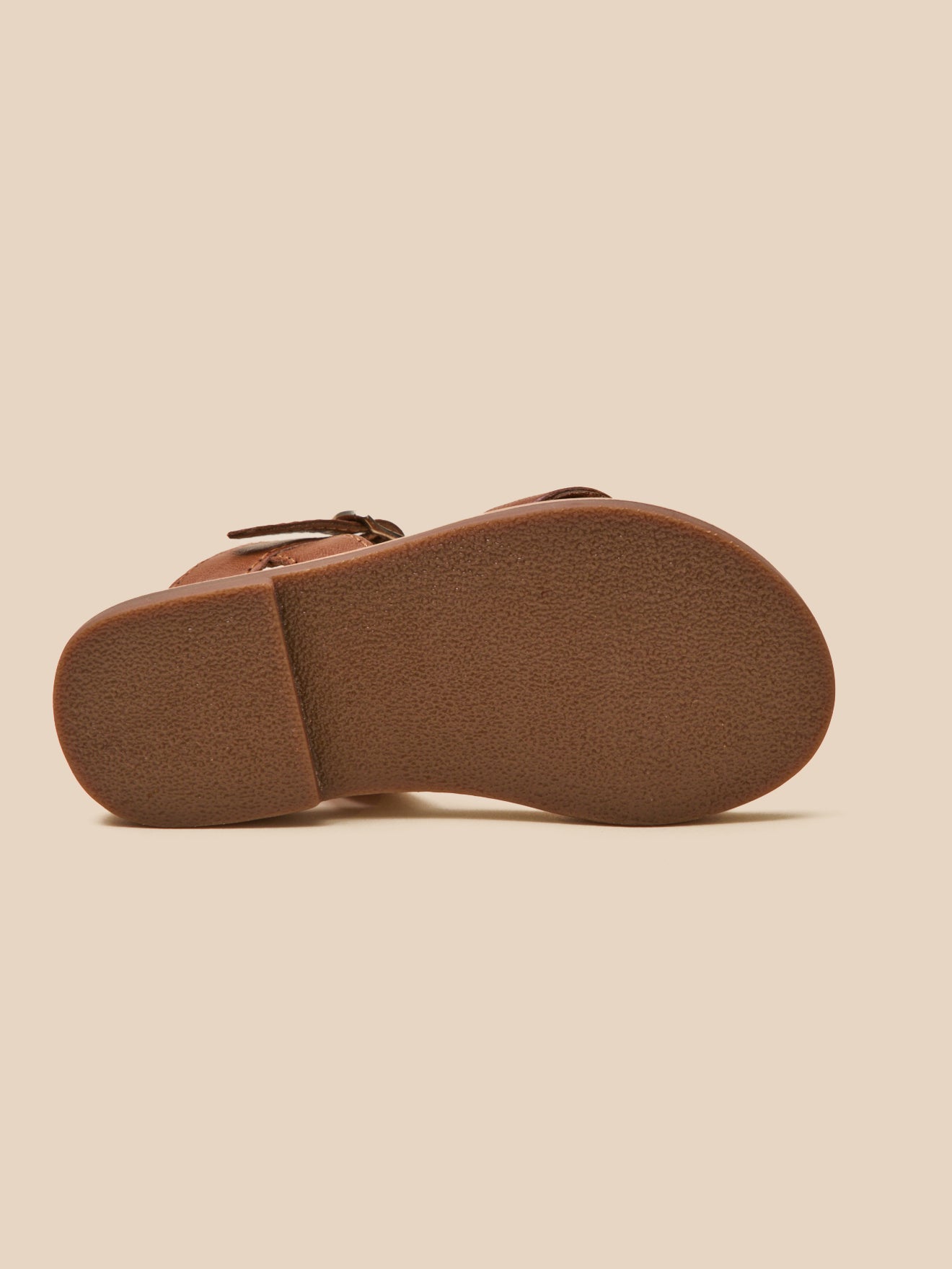 Mädchen-Sandalen aus Leder, geflochten
