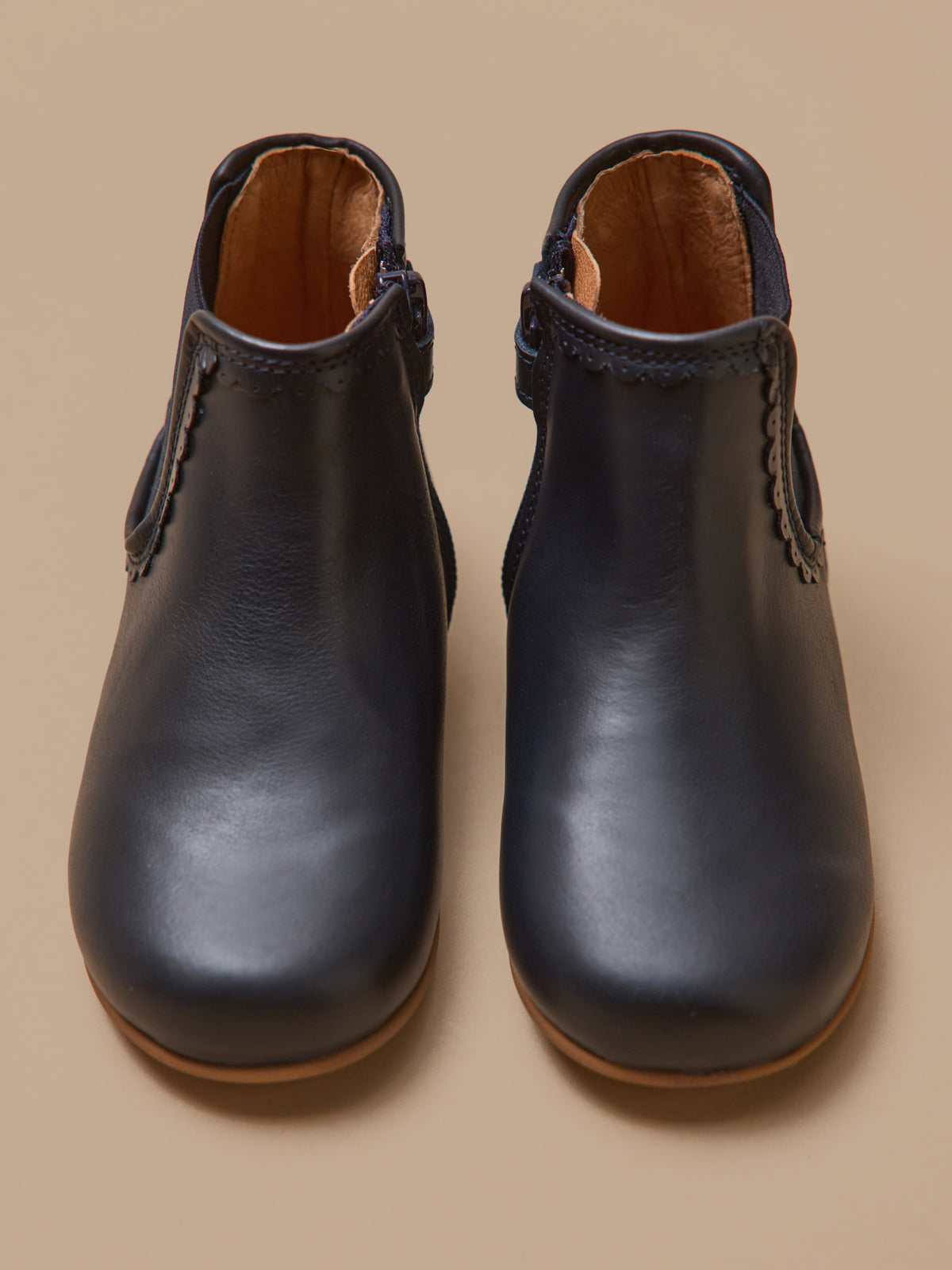 Mädchen-Boots aus Leder