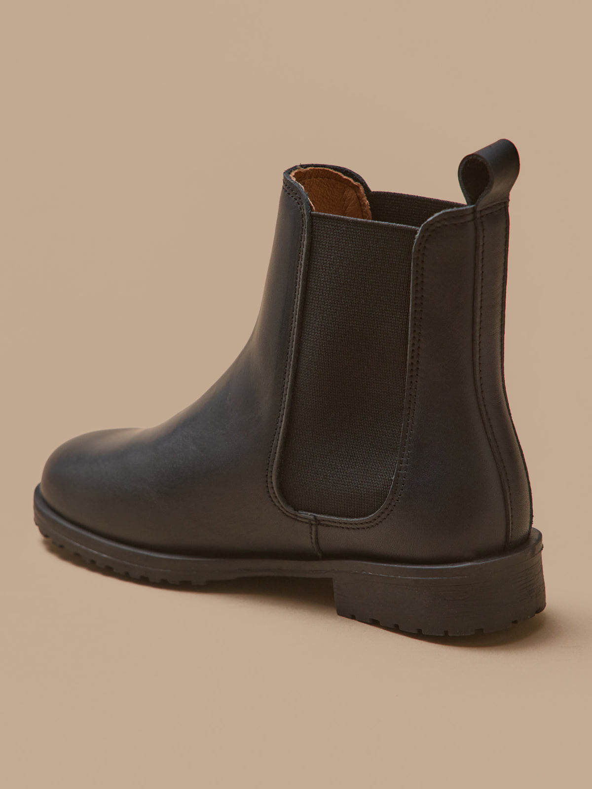 Mädchen-Chelsea-Boots aus Leder