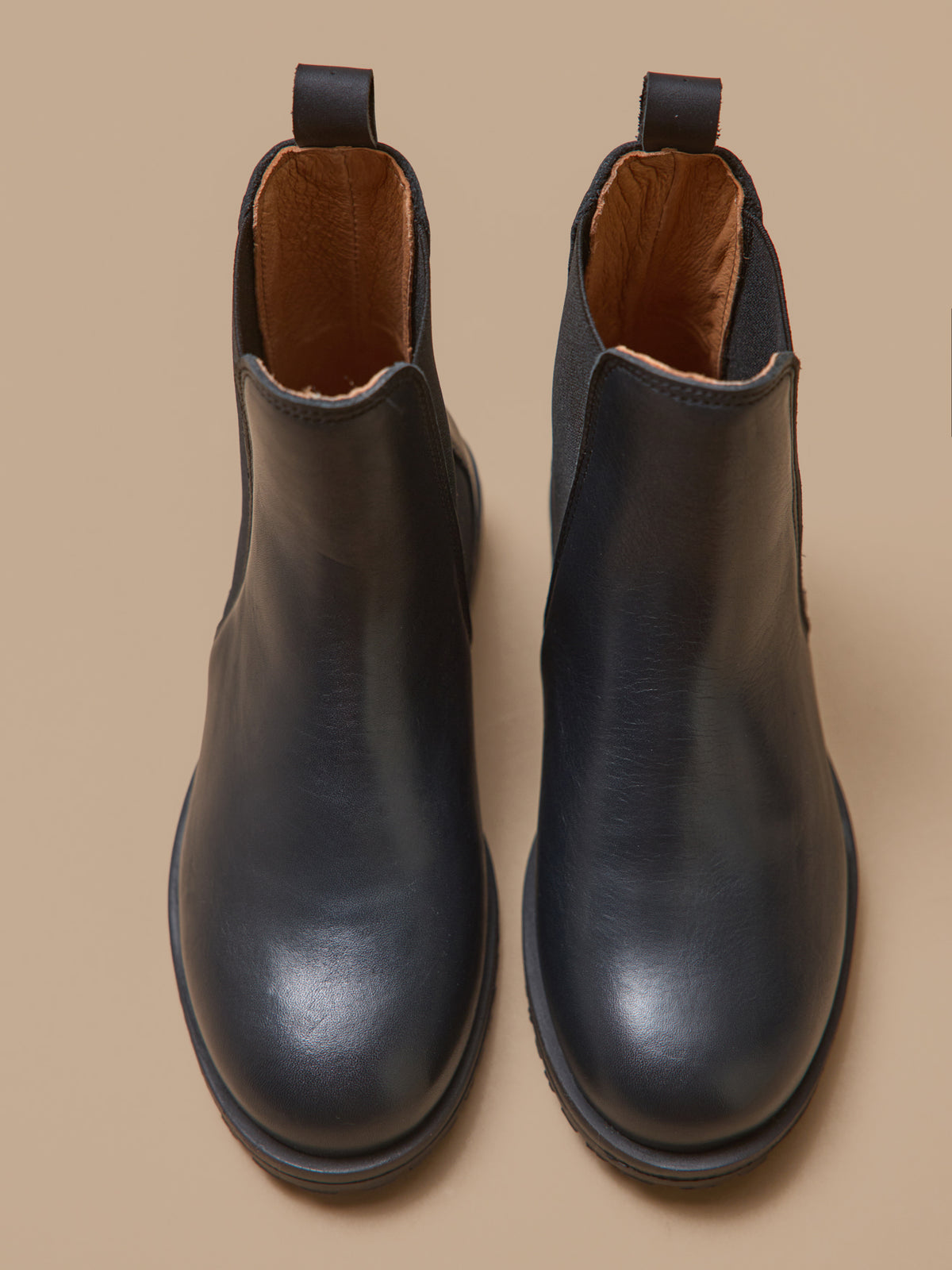 Mädchen-Chelsea-Boots aus Leder