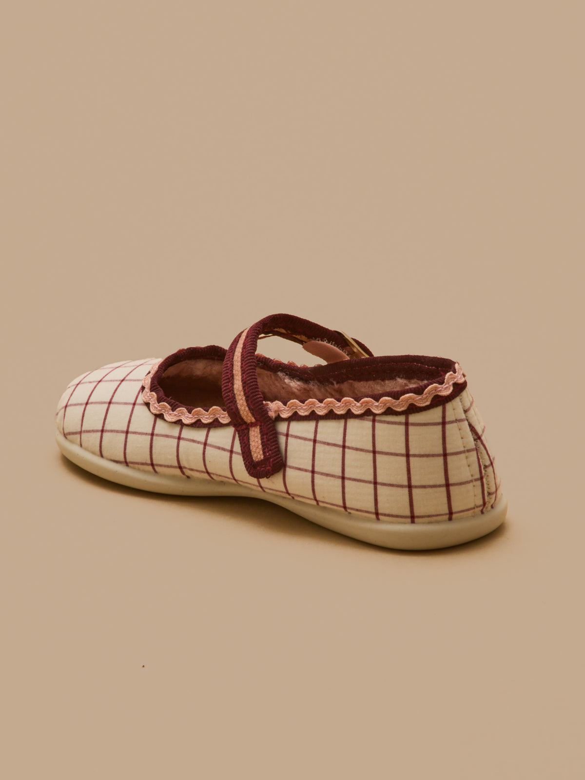 Mädchen-Ballerinas mit Tattersall-Karomuster – Hermosilla X Cyrillus