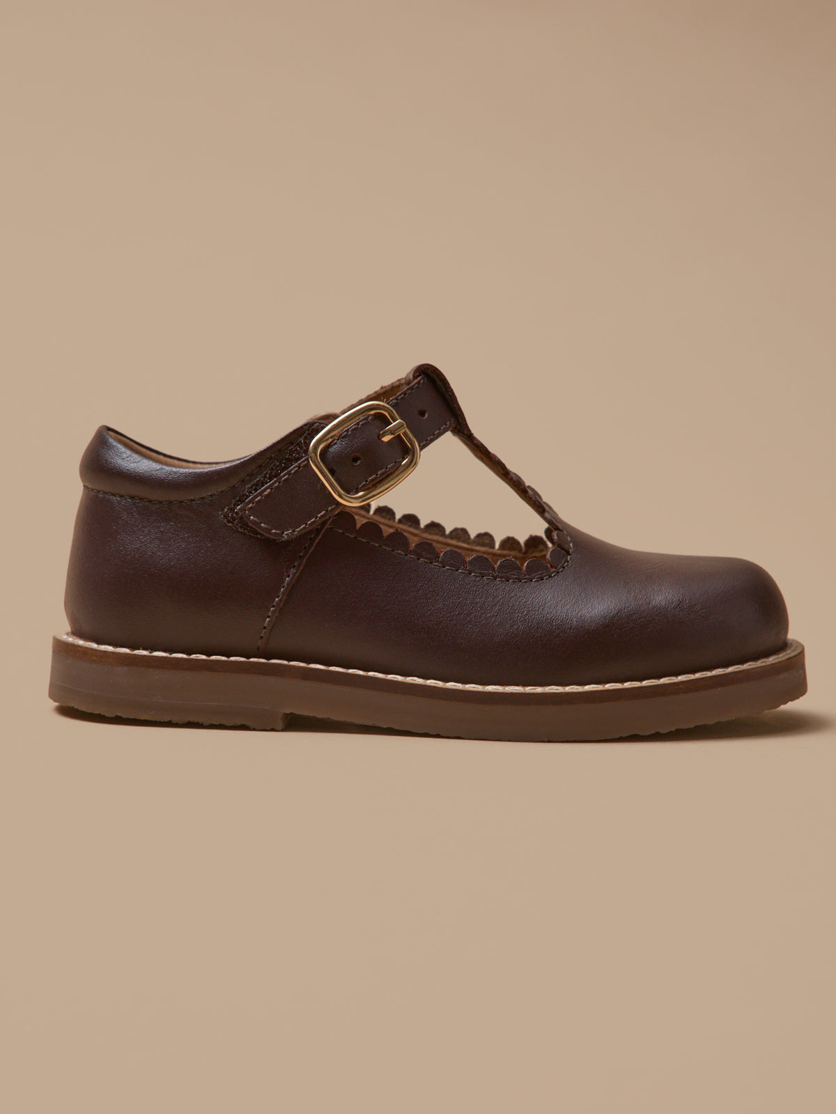 Mädchen-Riemchenschuhe aus Leder