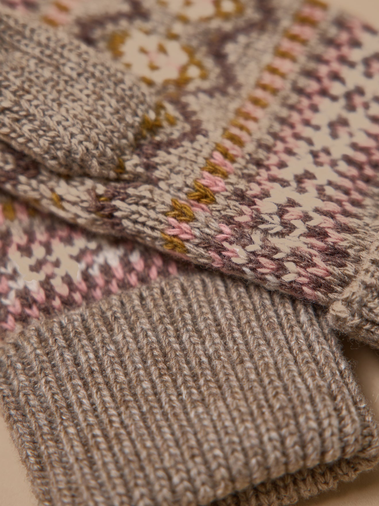 Kinderfäustlinge aus Jacquard