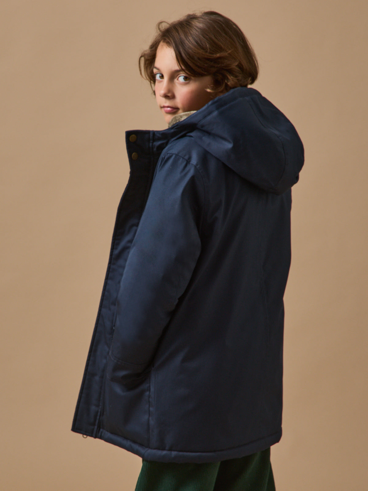 Jungen-Parka, warm