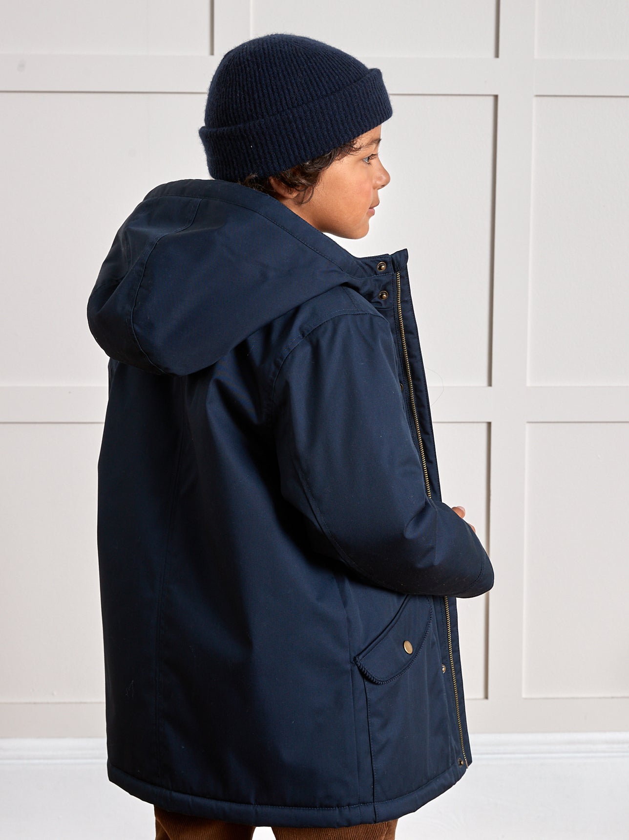 Jungen-Parka, warm