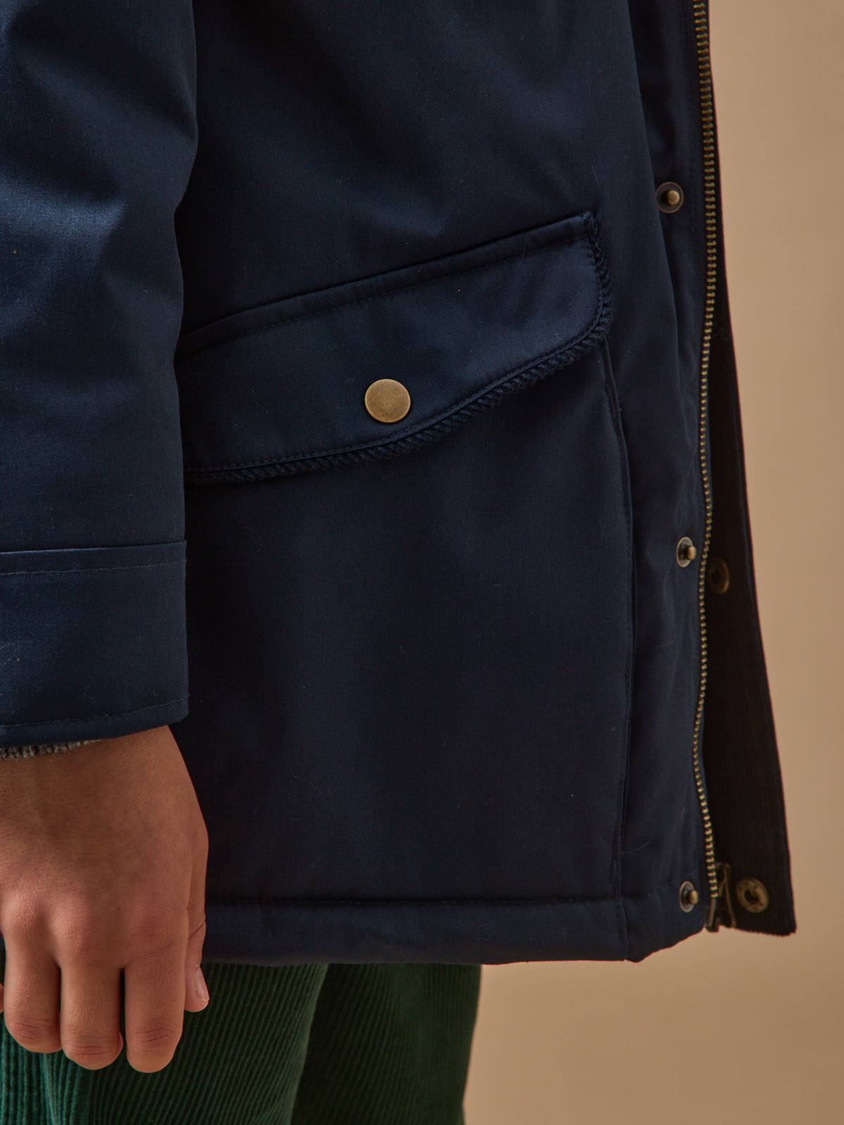 Jungen-Parka, warm