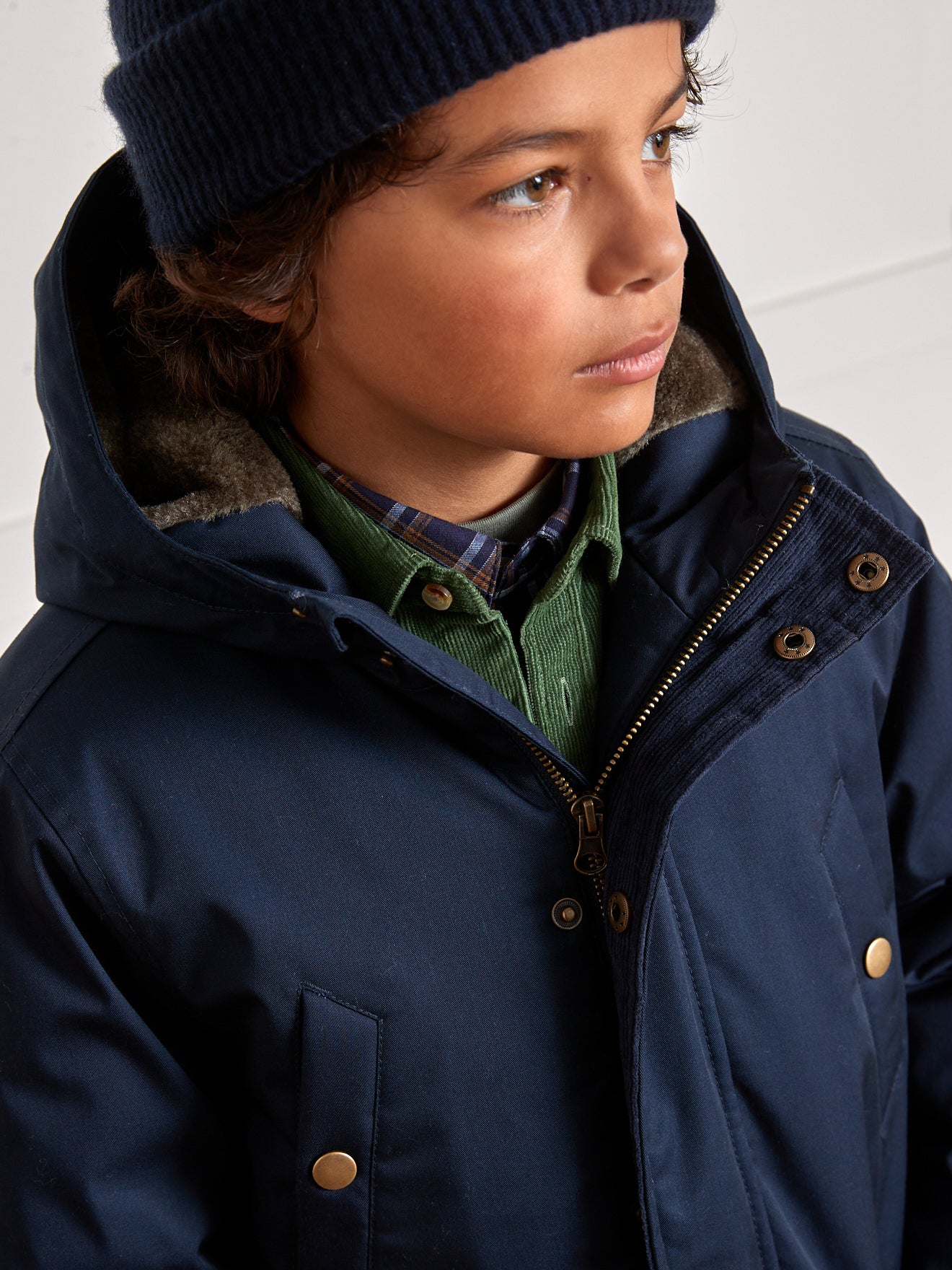 Jungen-Parka, warm